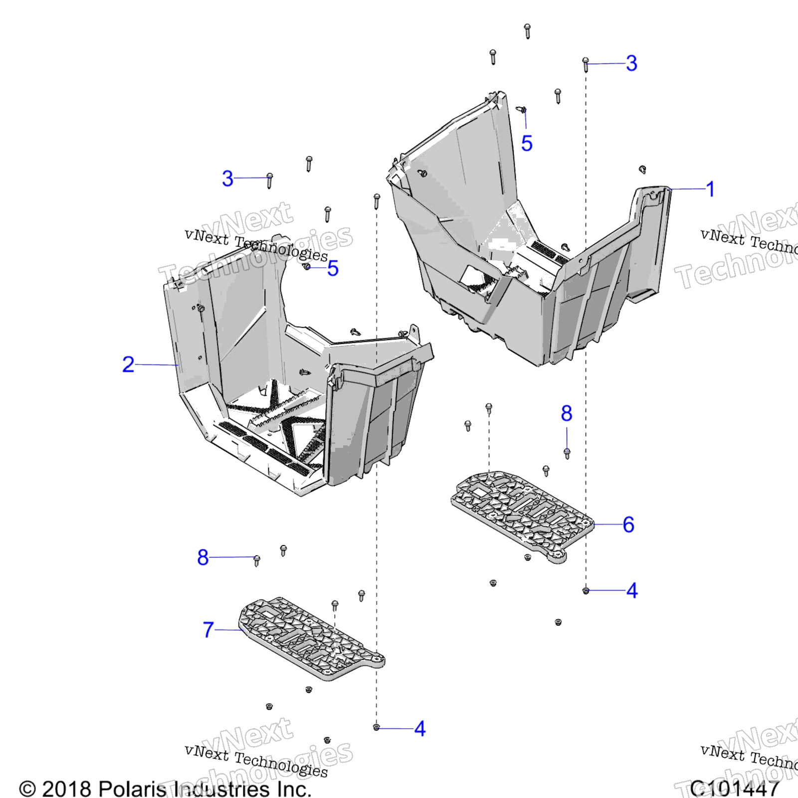 Body, Footwells A23sxa85a6 / A1 / Ea9 / Ag / Am