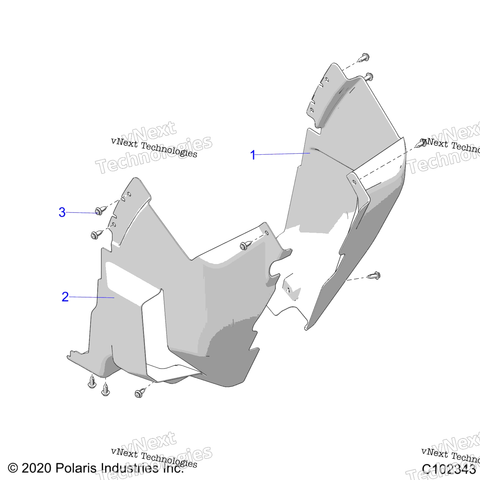 Body, передний Mud Guards A23sxa85a6 / A1 / Ea9 / Ag / Am