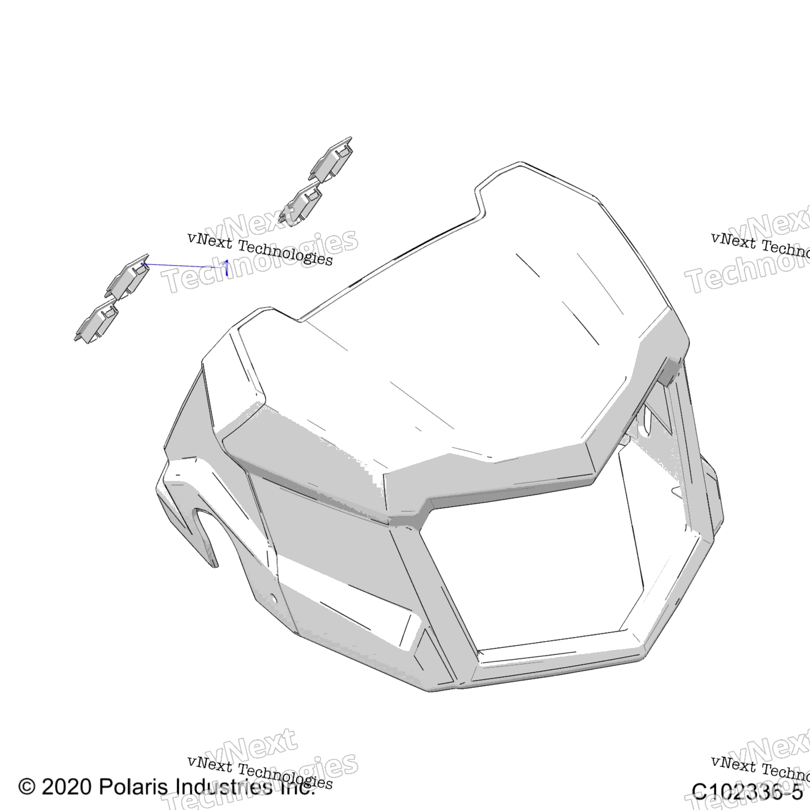 Body, Headlight Pod, Plugs A23sxa85a6 / A1 / Ea9 / Ag / Am