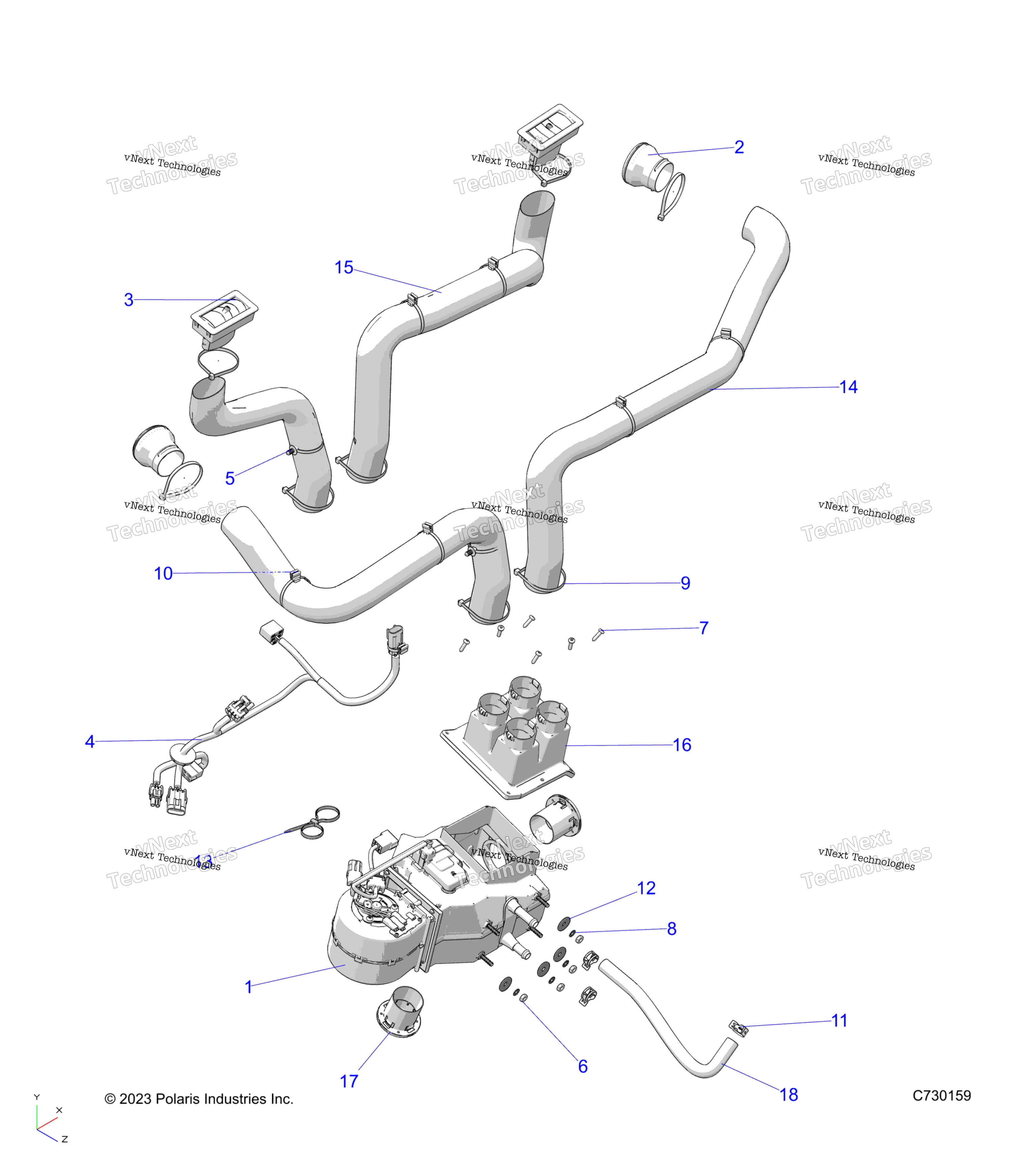 Engine, Heater, кабина R23mas57ck