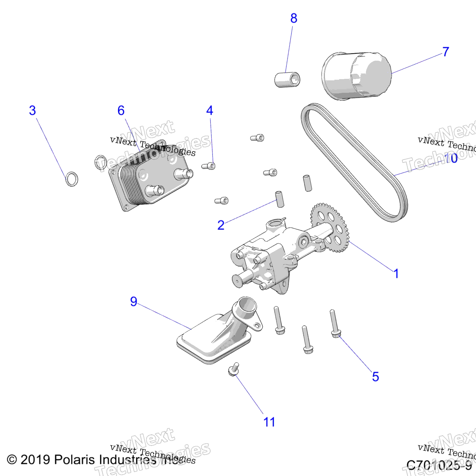 Двигатель, масляный насос & Oil Cooler Z22asa87a2