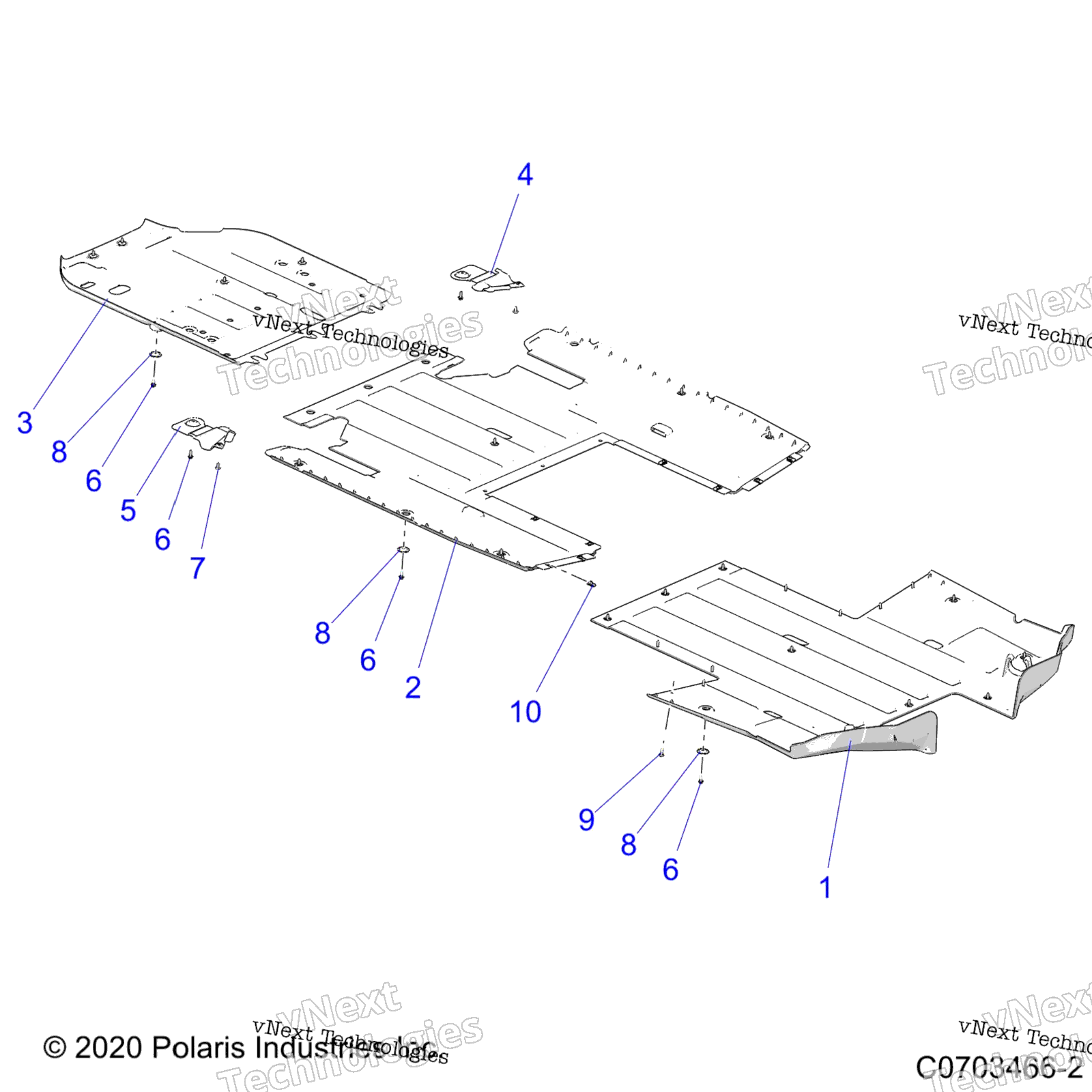 Chassis, защитная Plates
