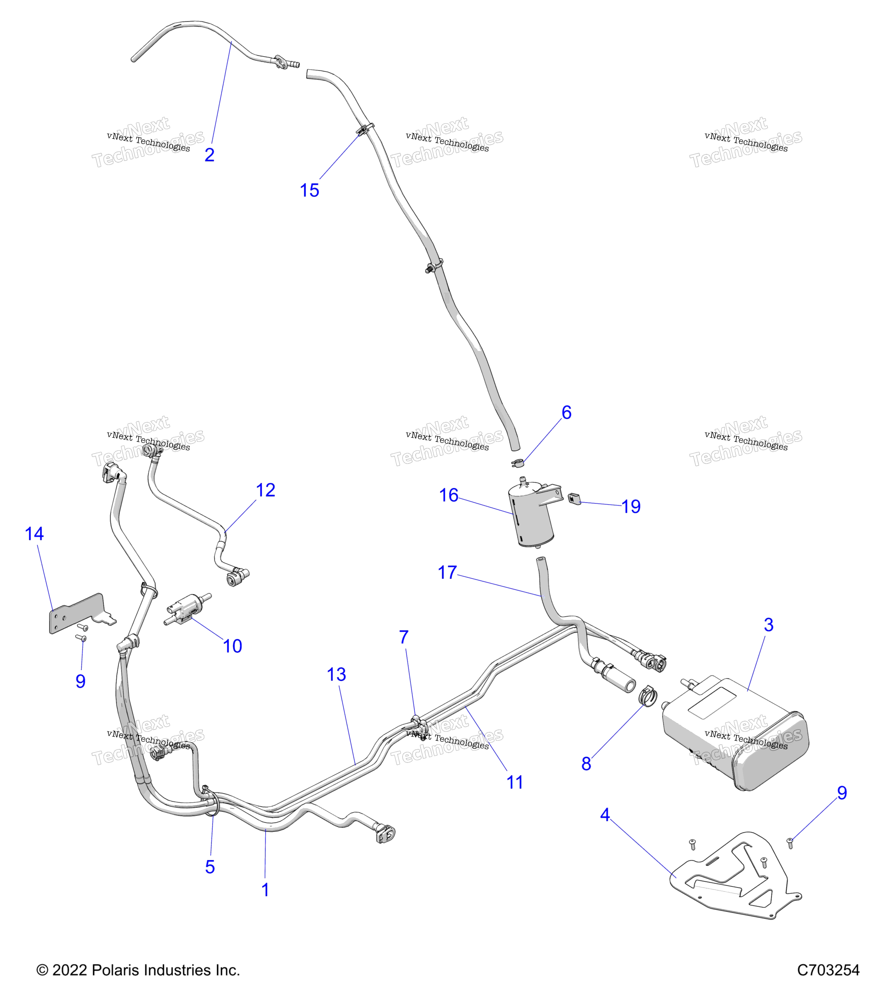 топливный System, топливный Lines, Evap Z23rgd2kbj / Bk