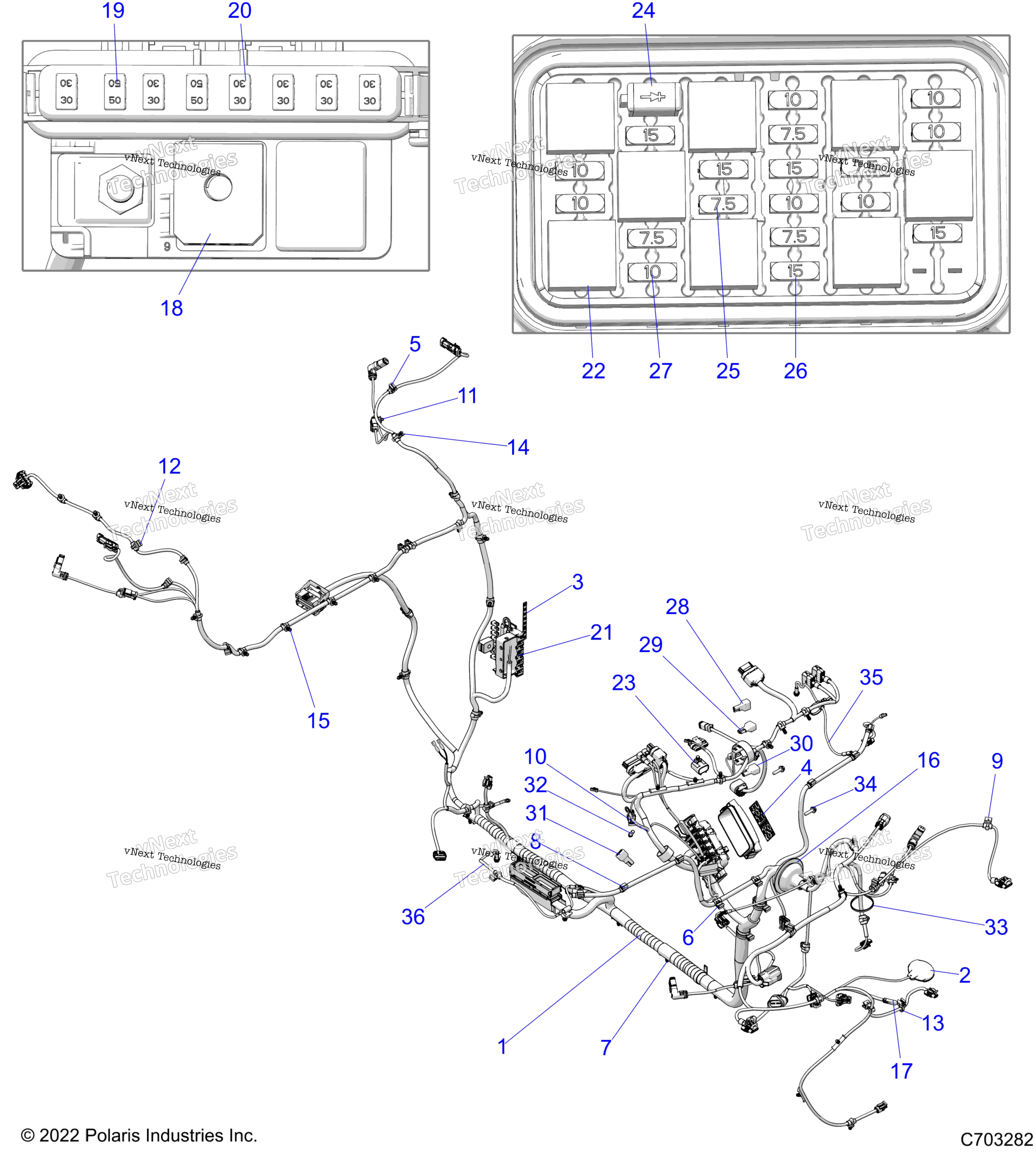 Electrical, провод Harness, Chassis