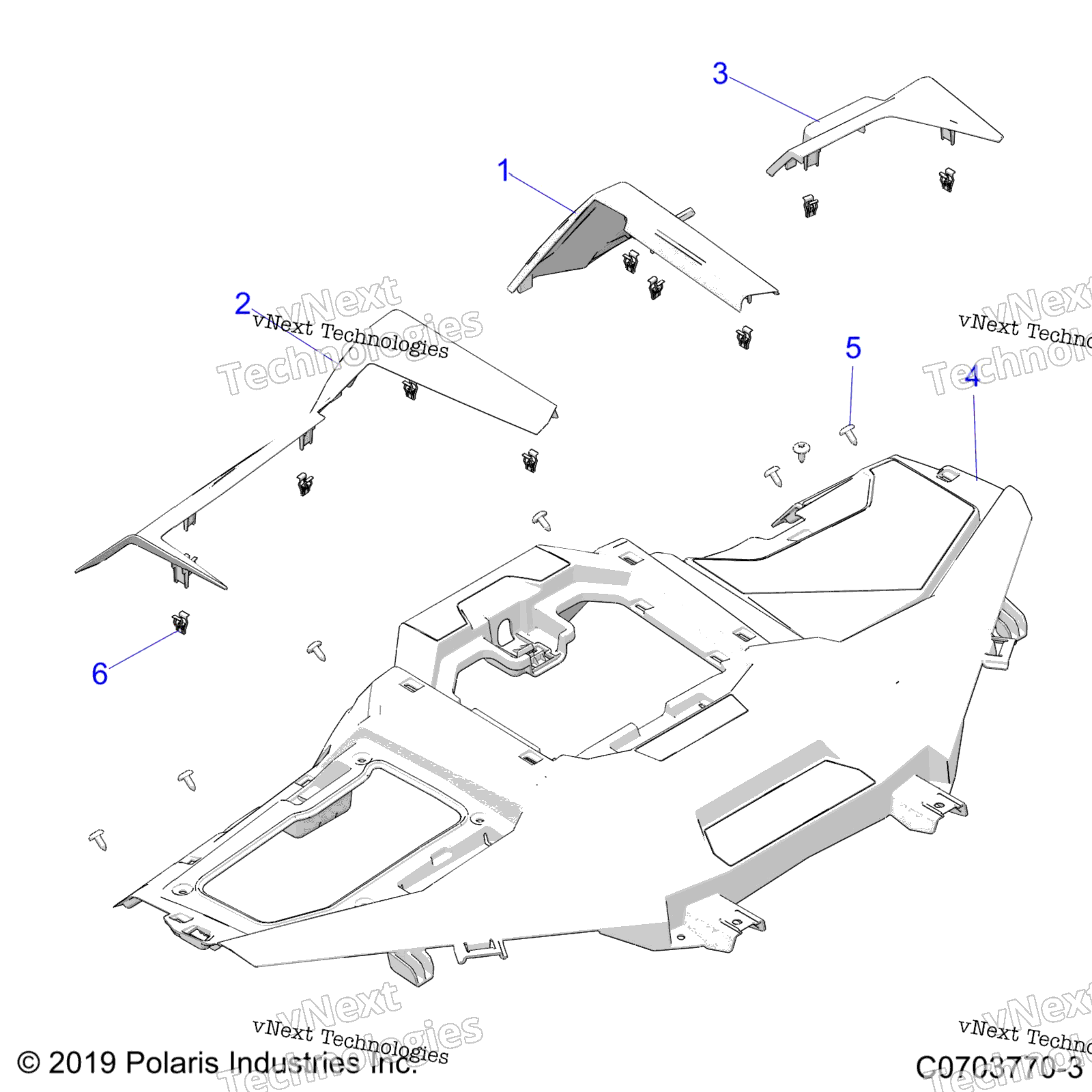 Body, Dash, Upper Z23r4e92a / 92B