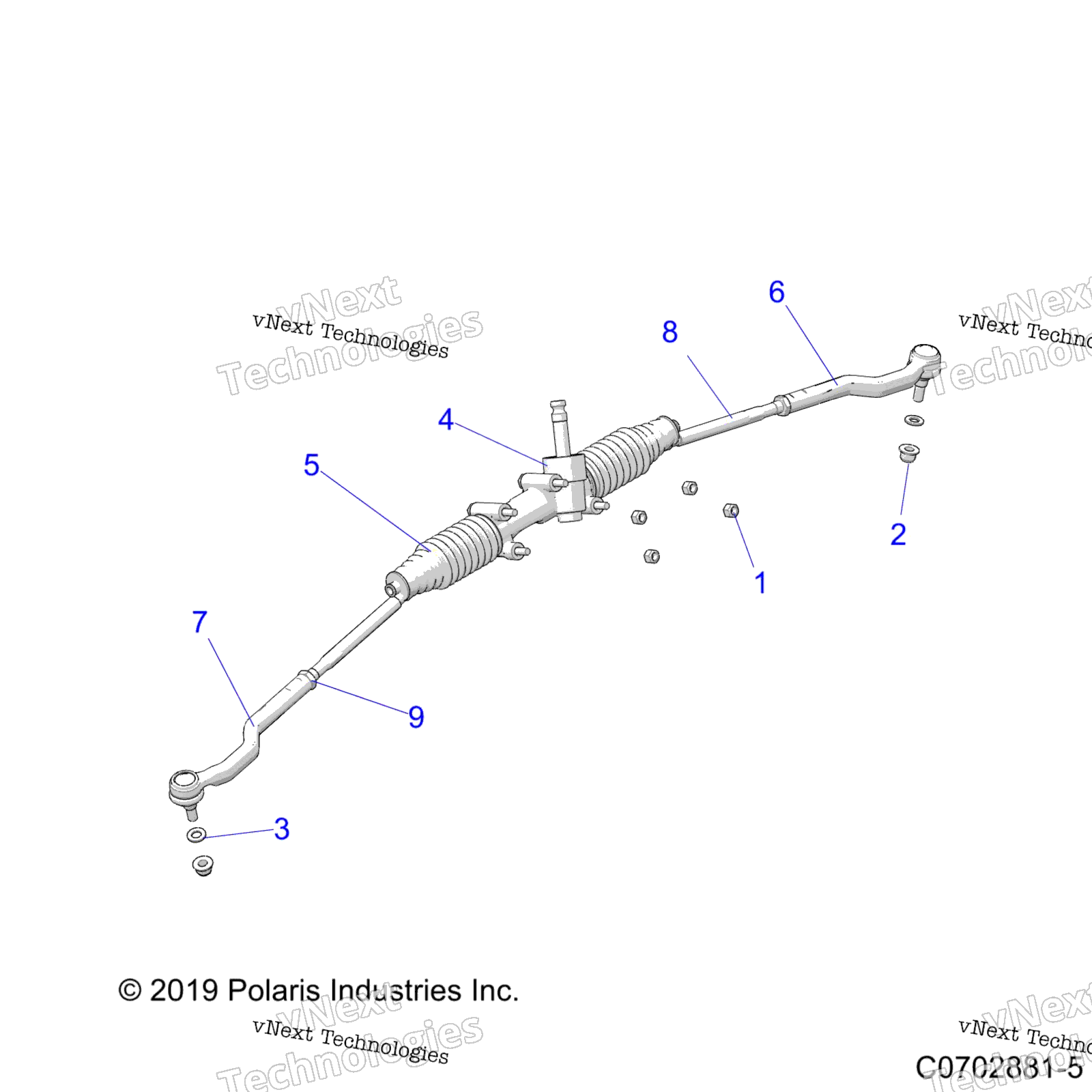Steering, передача Box Z23r4e92a / 92B