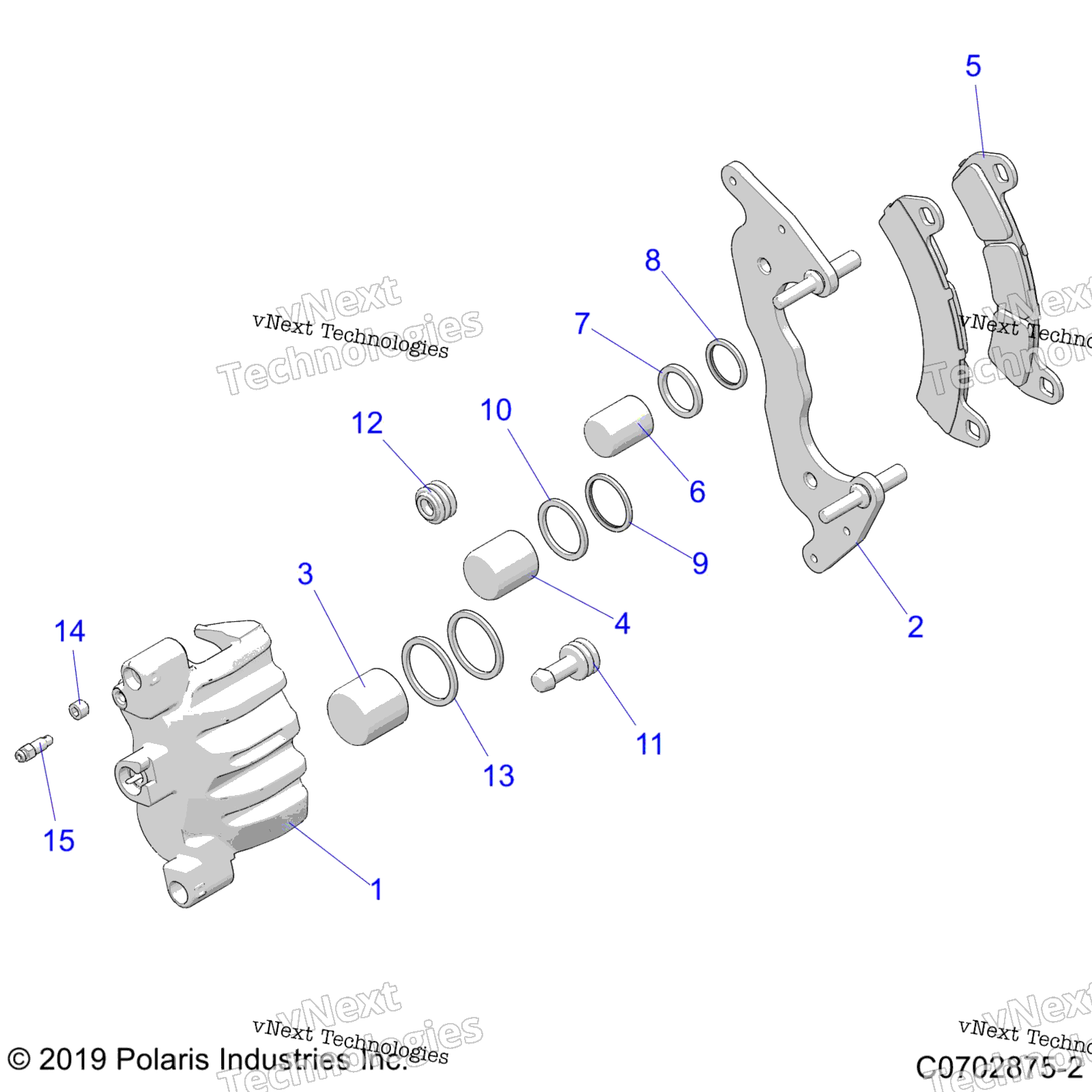 Brakes, Caliper, передний Z23rab92a / 92B