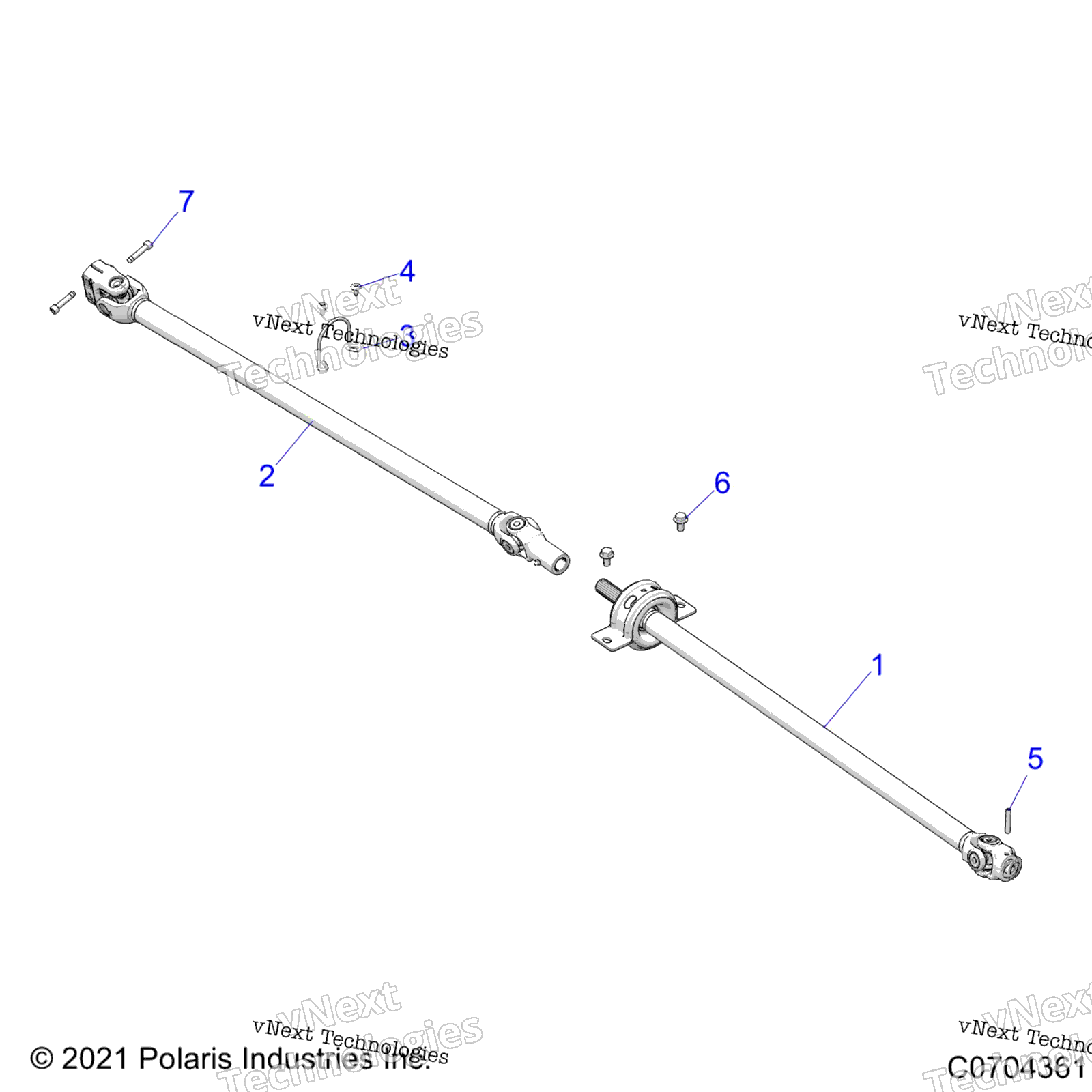 Привод Train, Prop Shaft Z23rae92a/92B