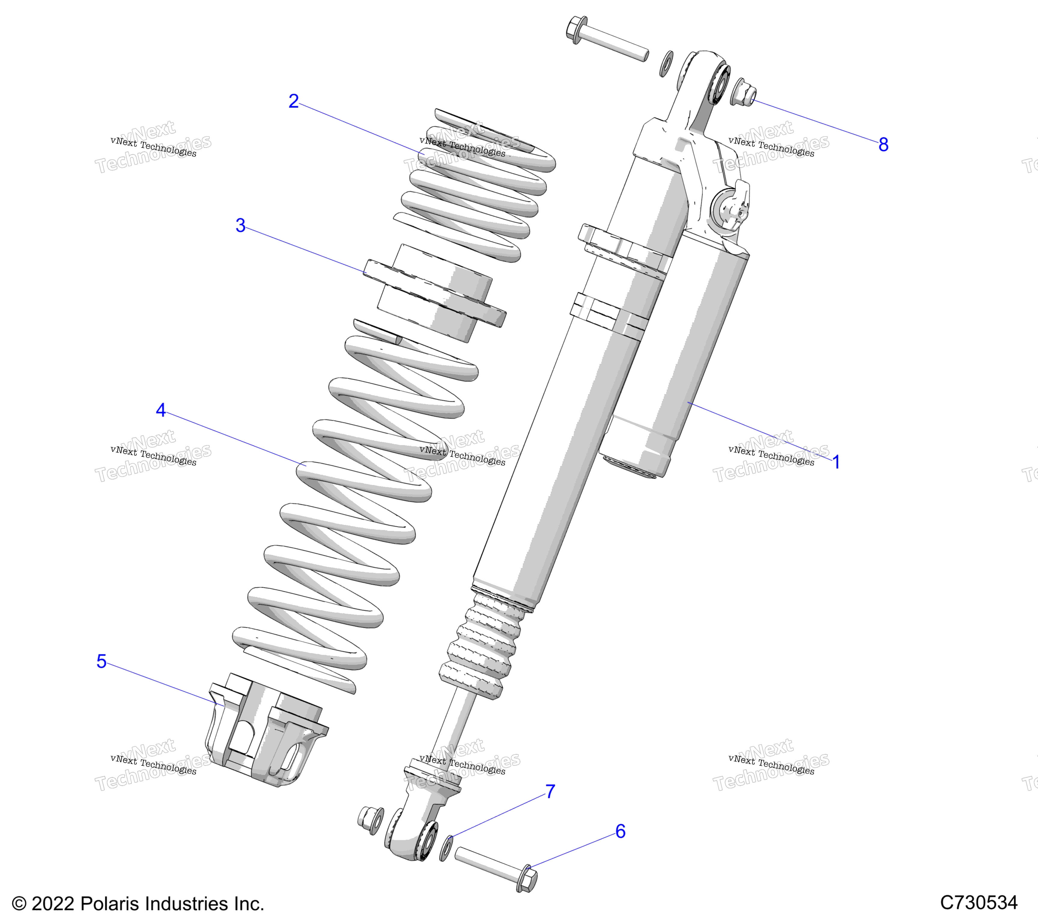 Подвеска, передний амортизатор Mounting, Standard/Premium Z23rae92a/92B