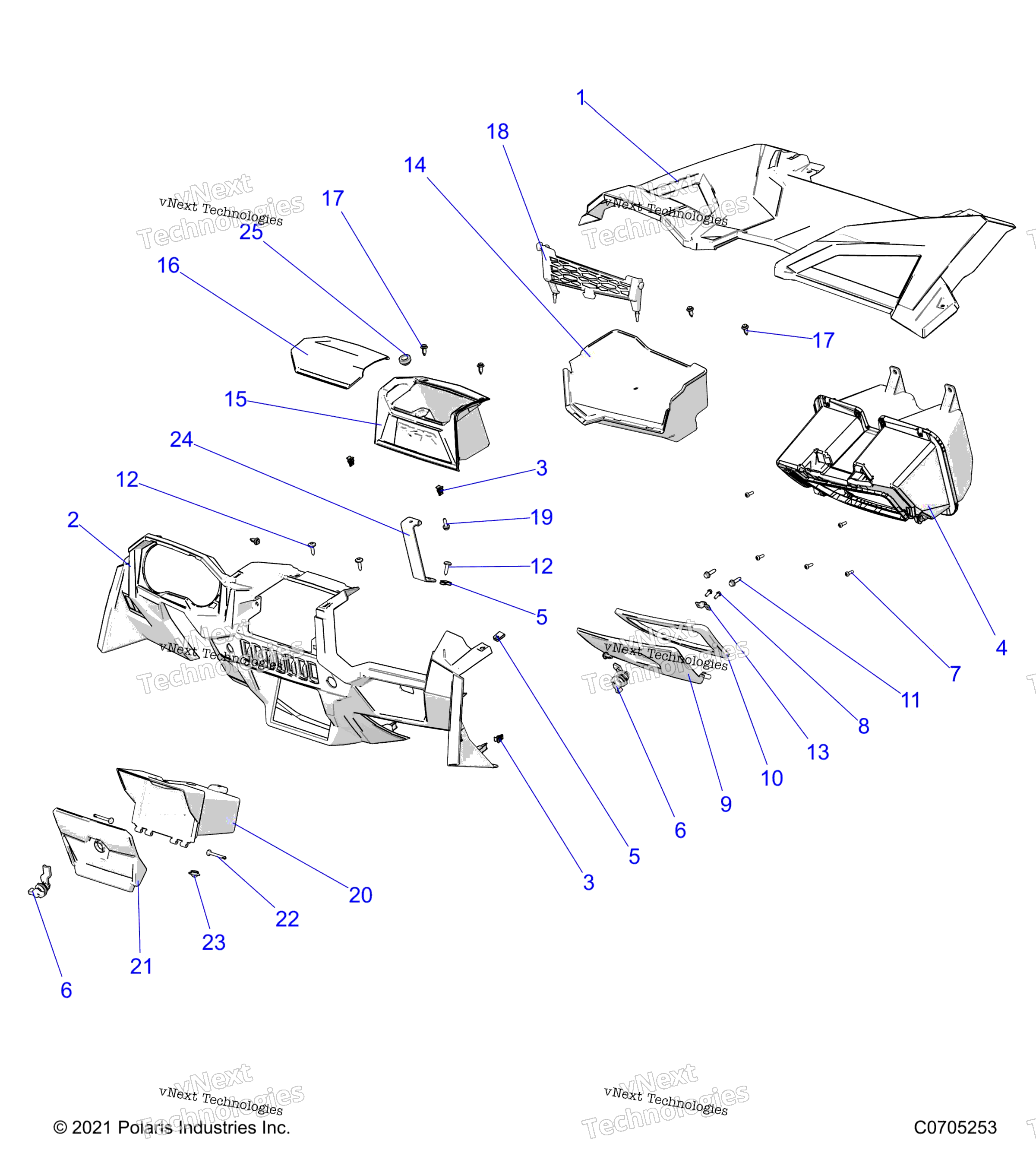 Кузов, панель приборов And Glovebox