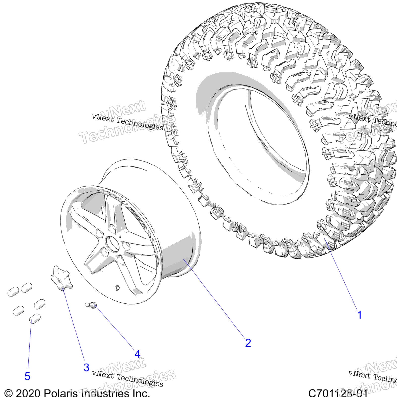Wheels, передний / задний