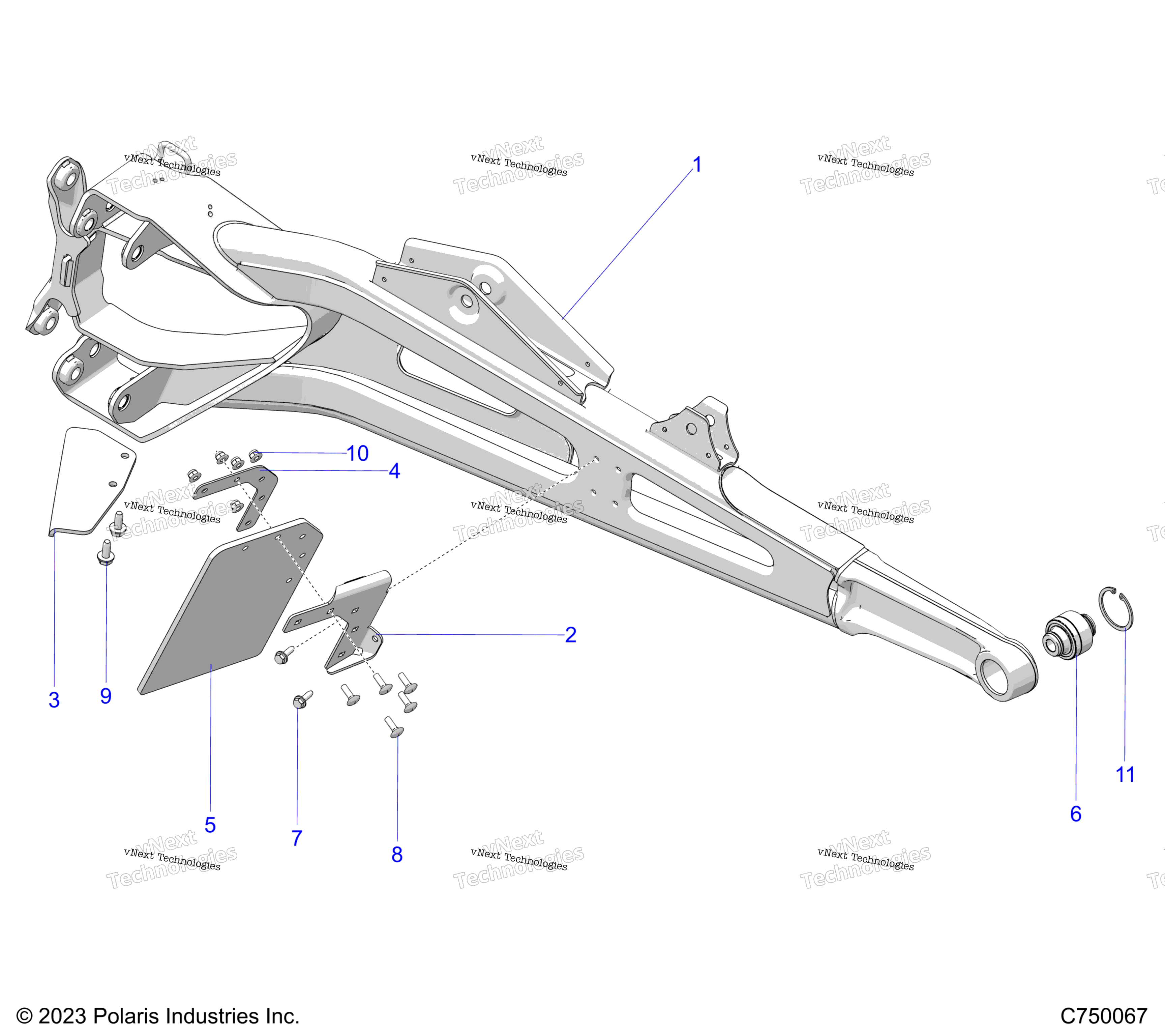 Suspension, Trailing Arms Z23gad92a / 92B