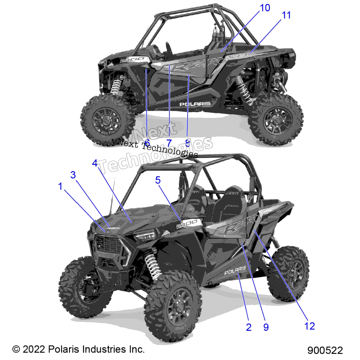 кузов наклейки Graphics Z23nak99al