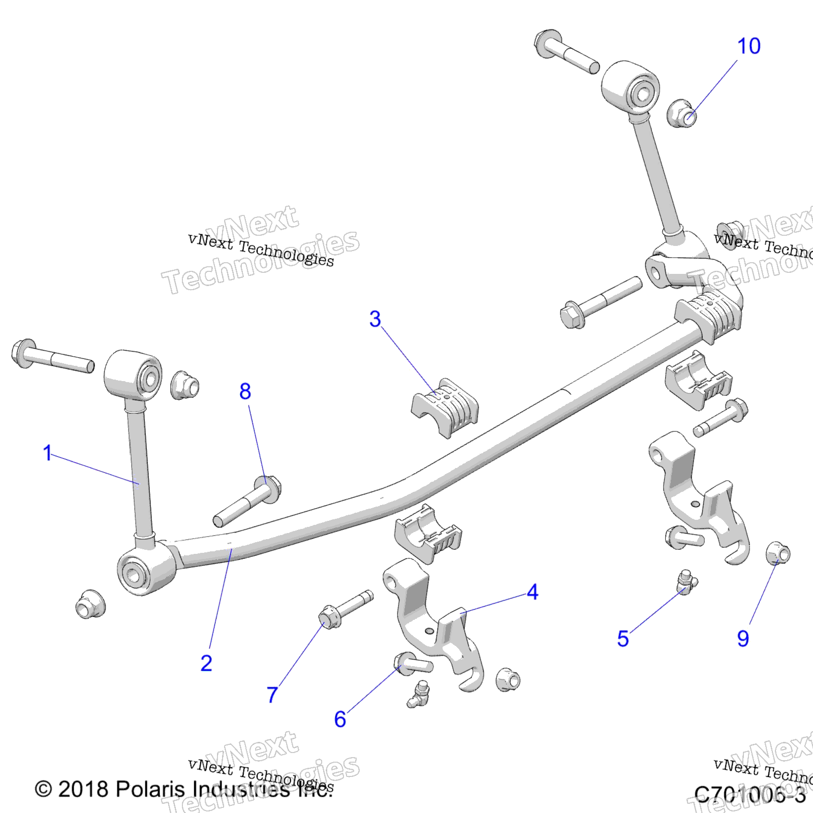 Подвеска, передняя Stabilizer Bar Z23nak99a/99B
