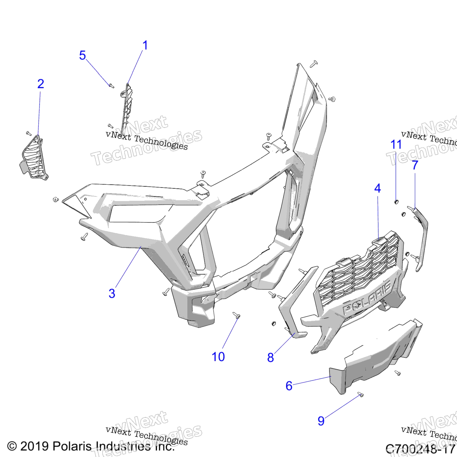 Body, передний Bumper Z23nae99a / 99B