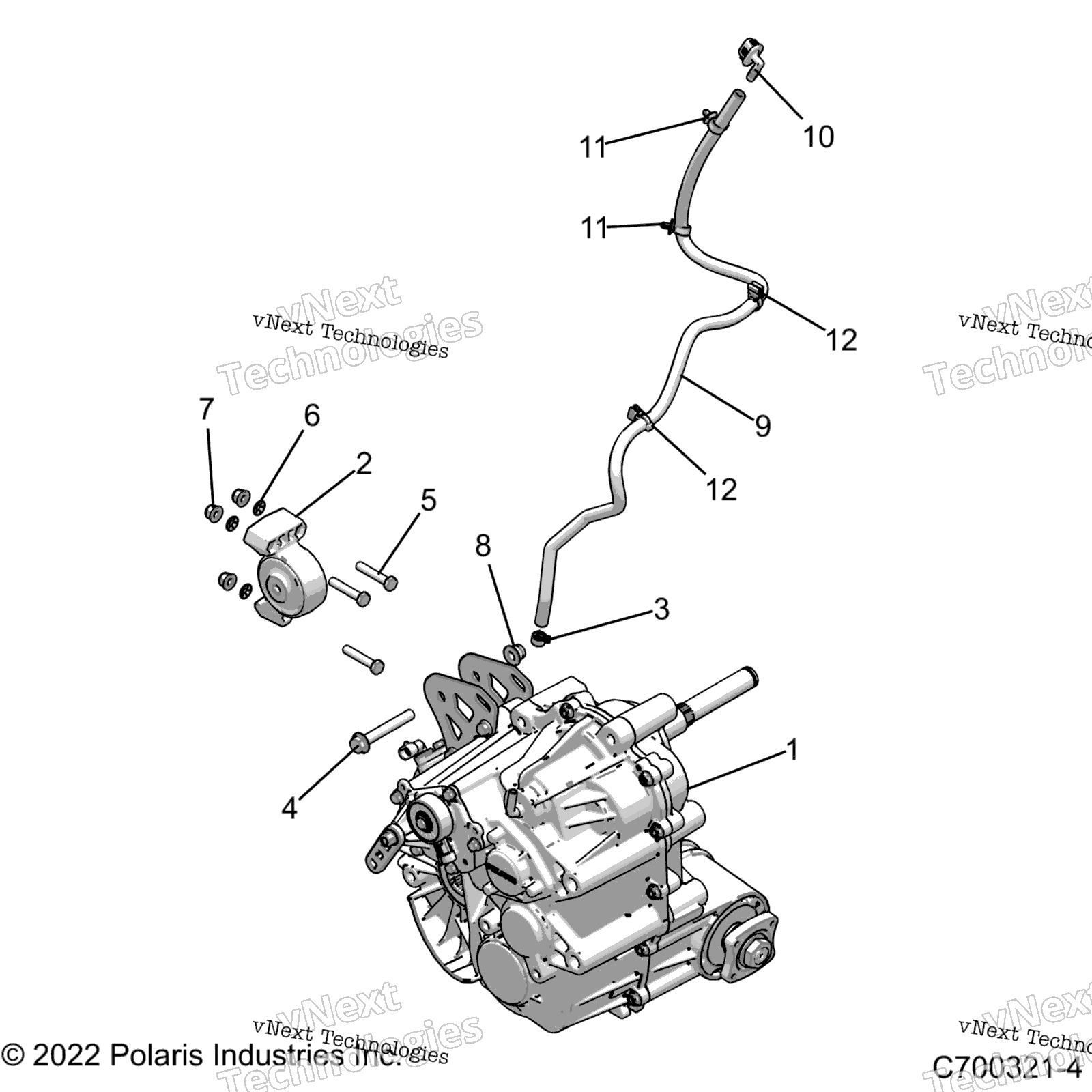Трансмиссия, главный редуктор Mounting Z23nae99a/99B