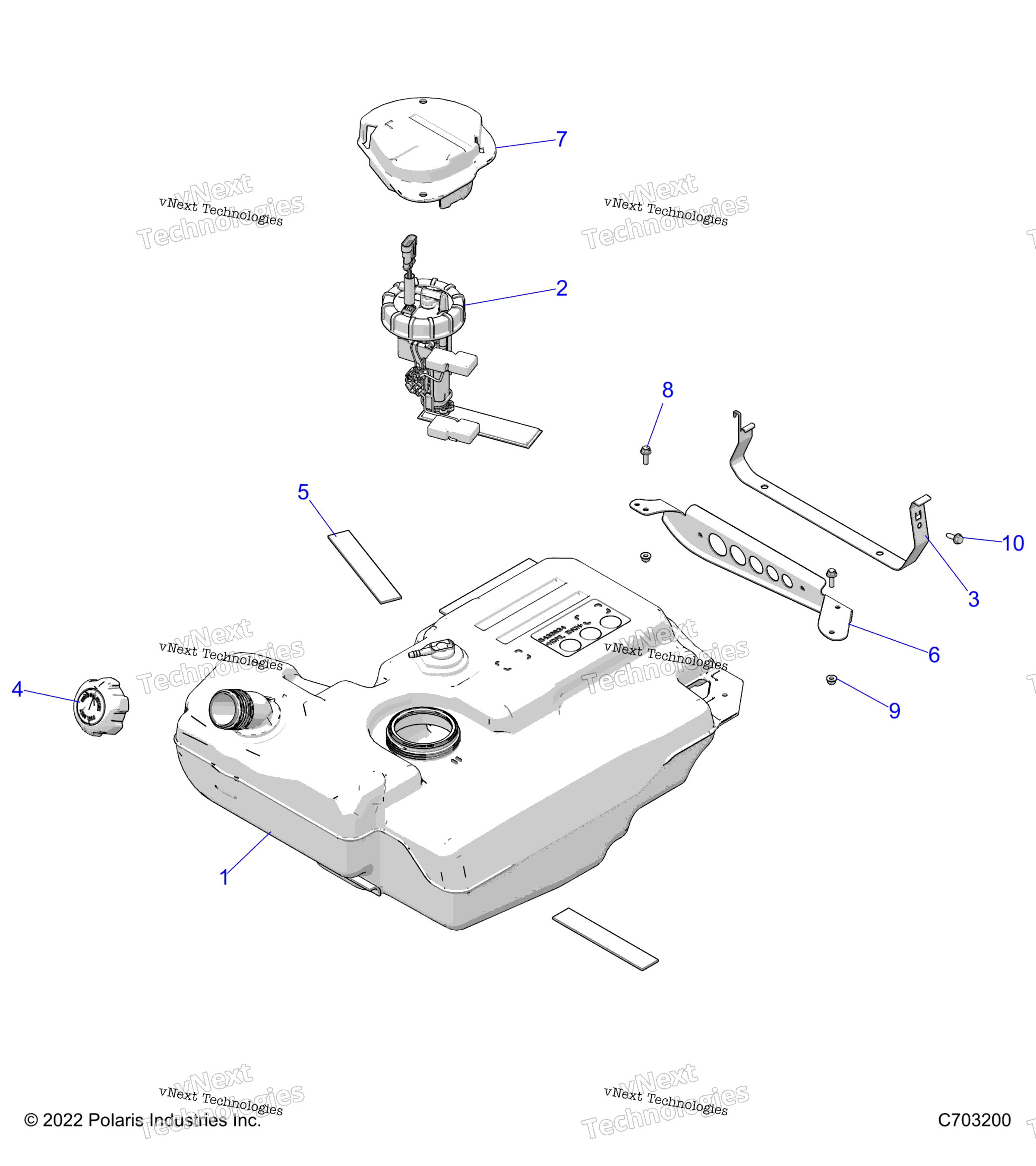 топливный System, бак Z23nae99a / 99B