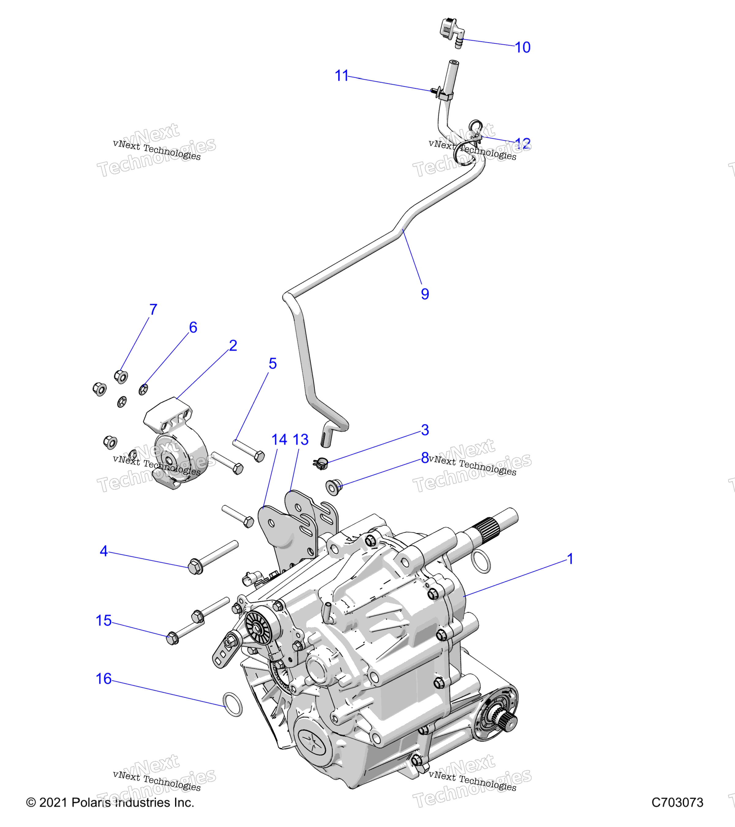 Трансмиссия, главный редуктор Mounting Z24nee99fm/Z24nes99fm/Cm