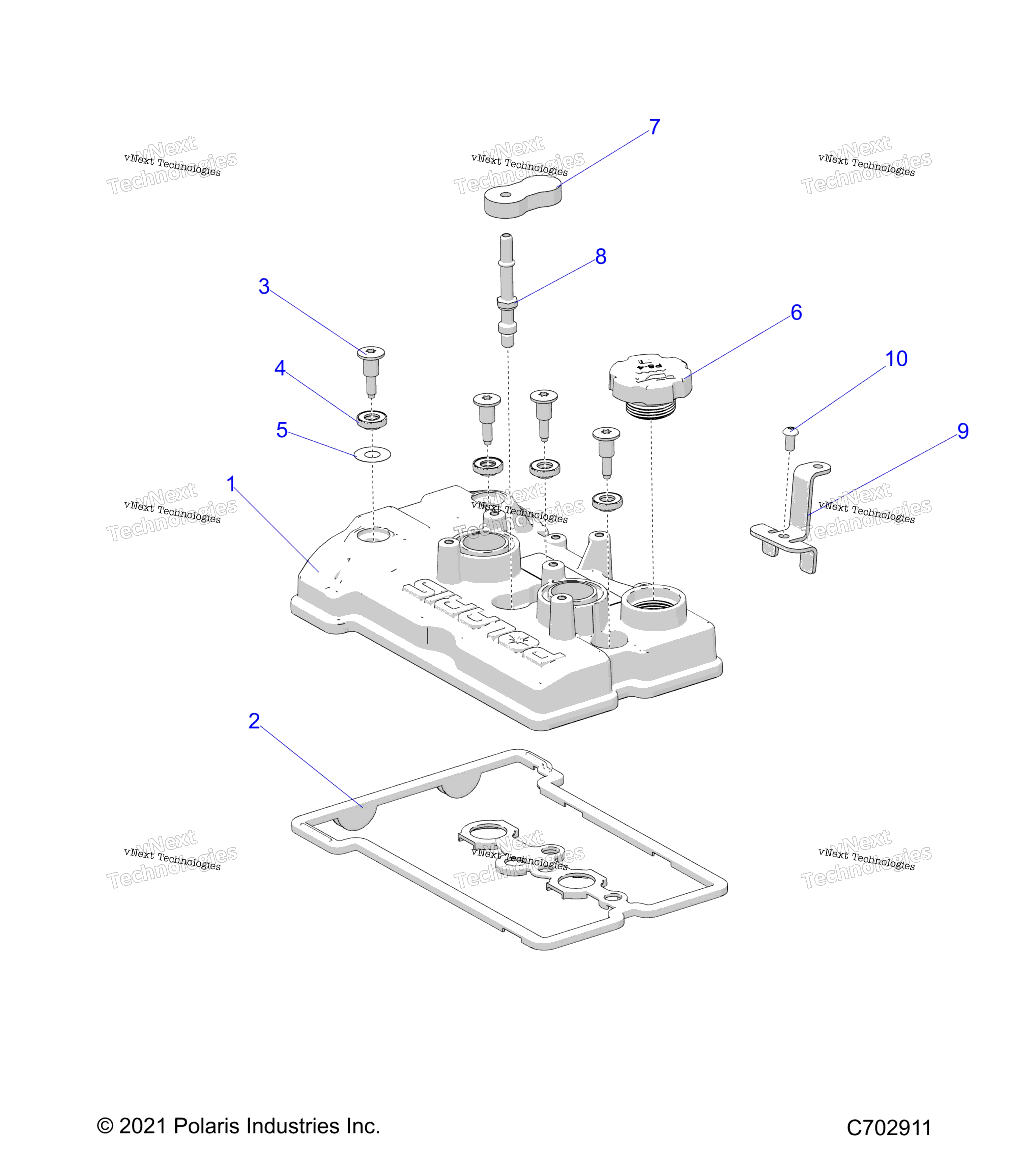 Engine, клапан крышка Z24nee99fm / Z24nes99fm / Cm