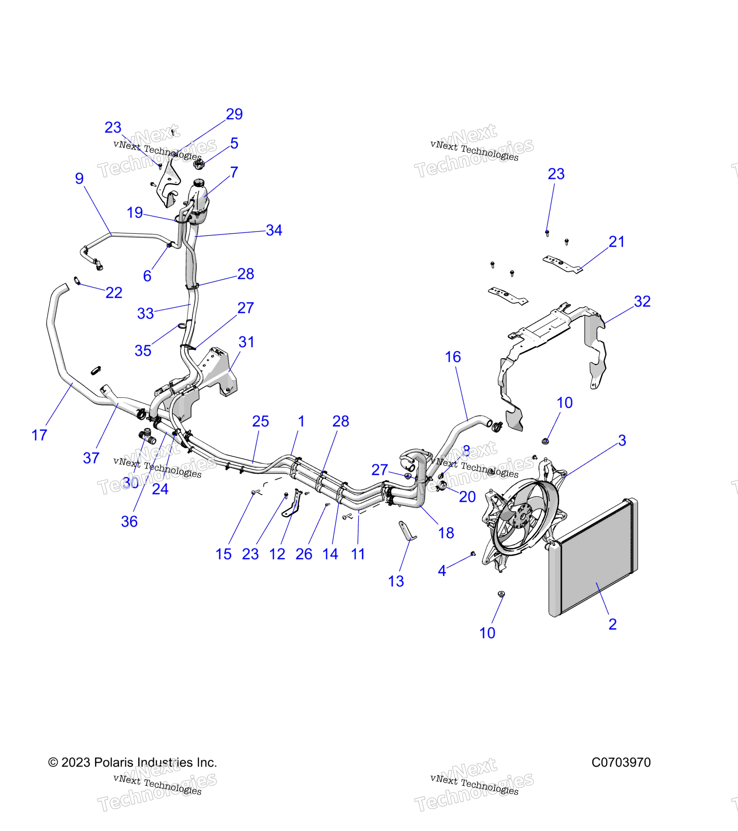 Engine, Cooling, Aux. система