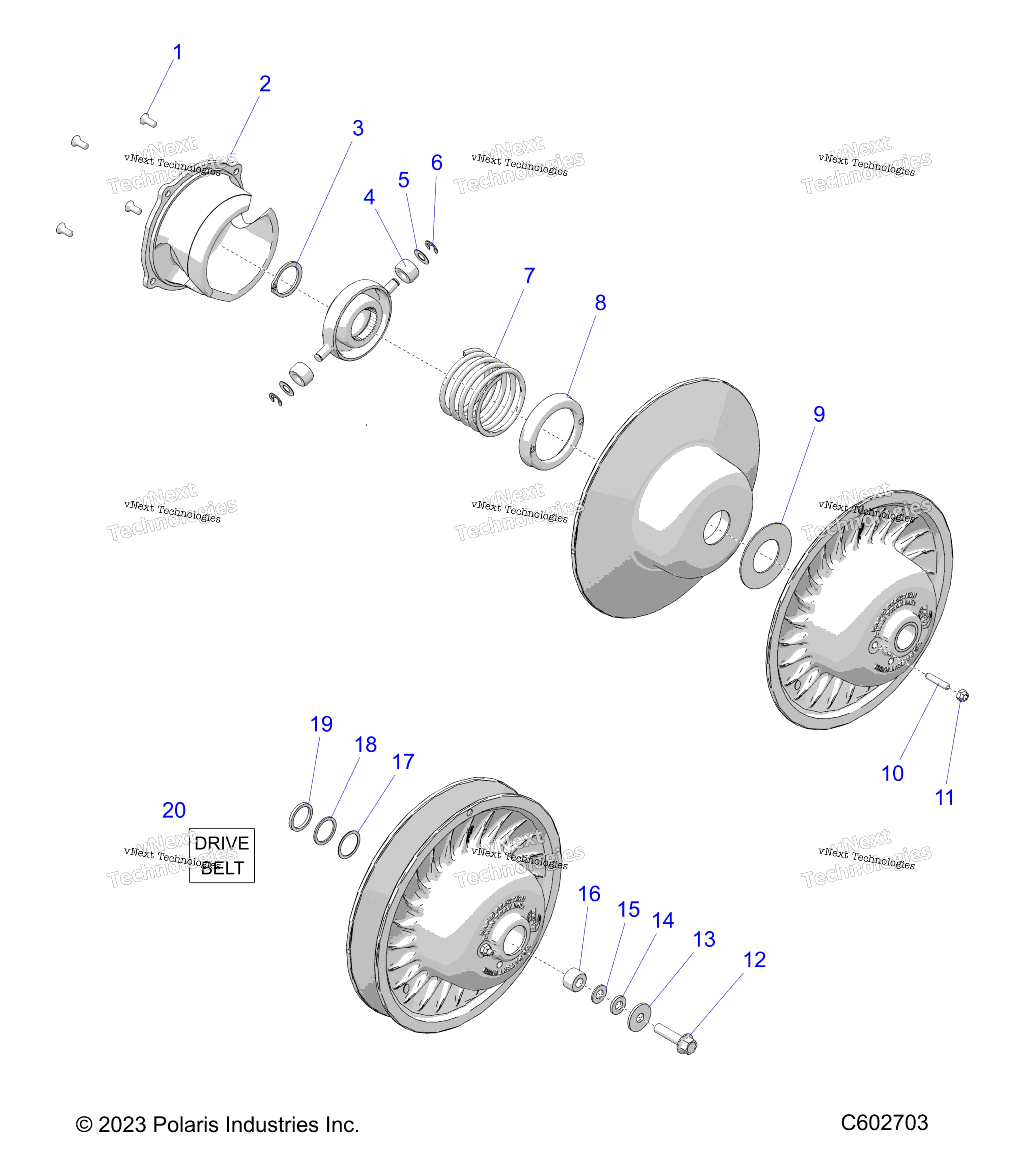 Привод Train, Clutch, Secondary S24tls6rsl/6Rel