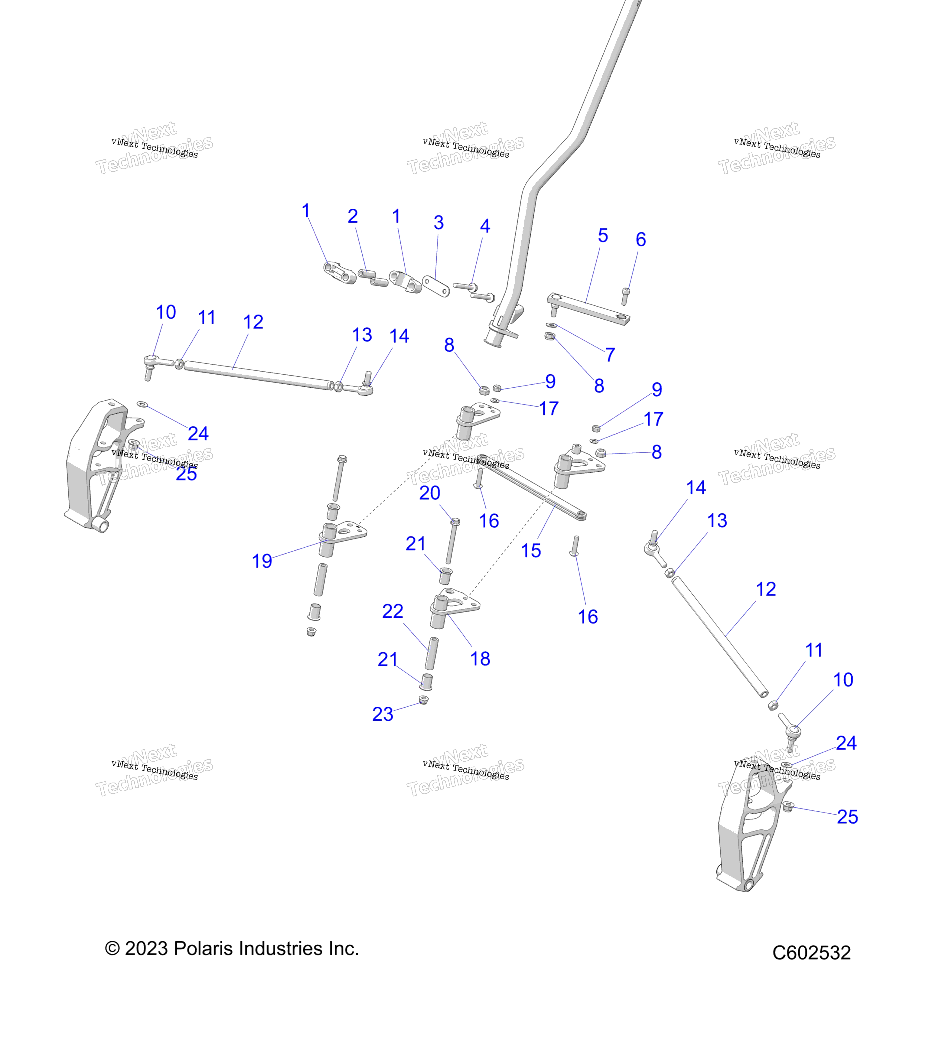 Steering, нижний