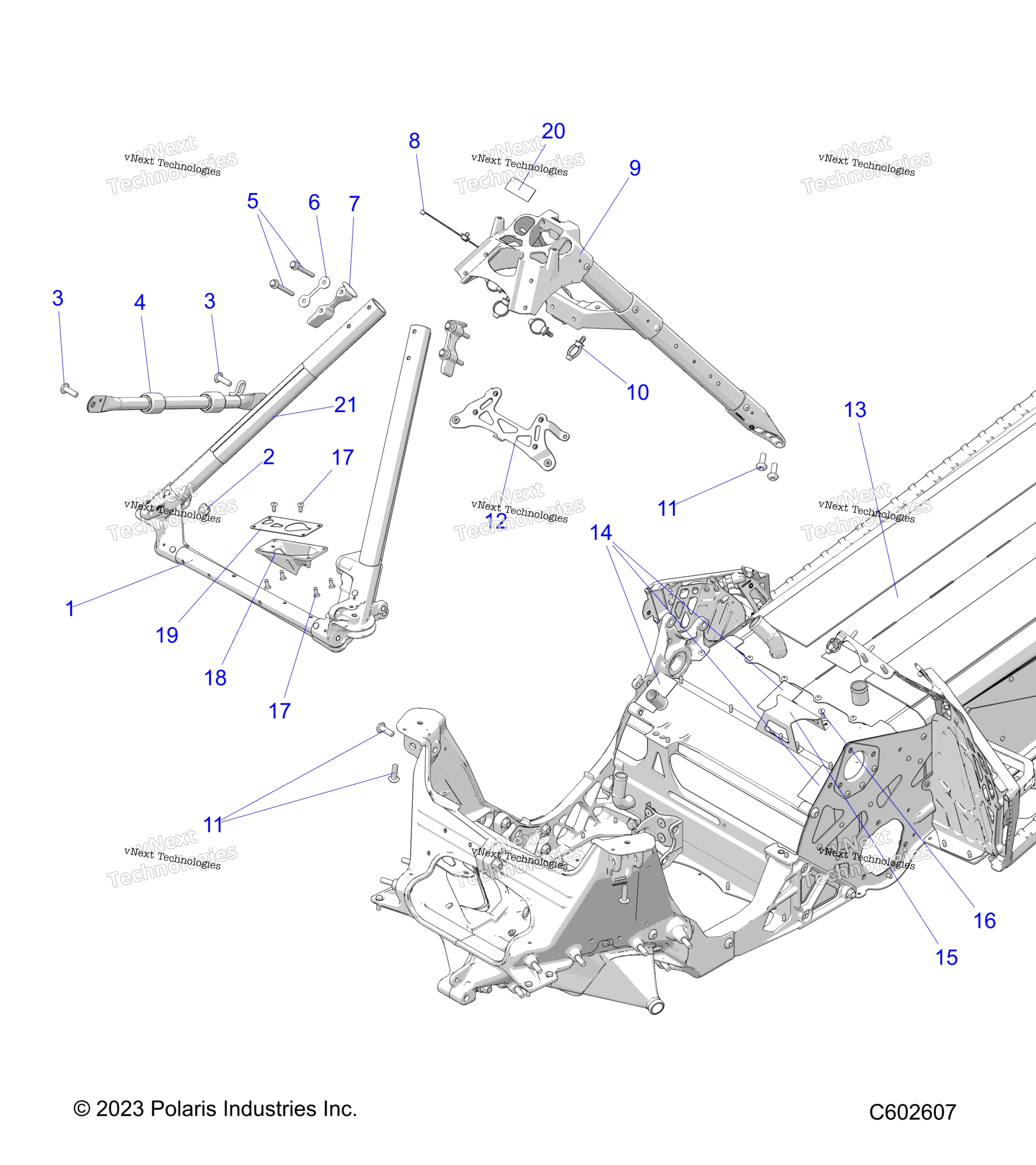 Chassis, Chassis узел & Over Structure
