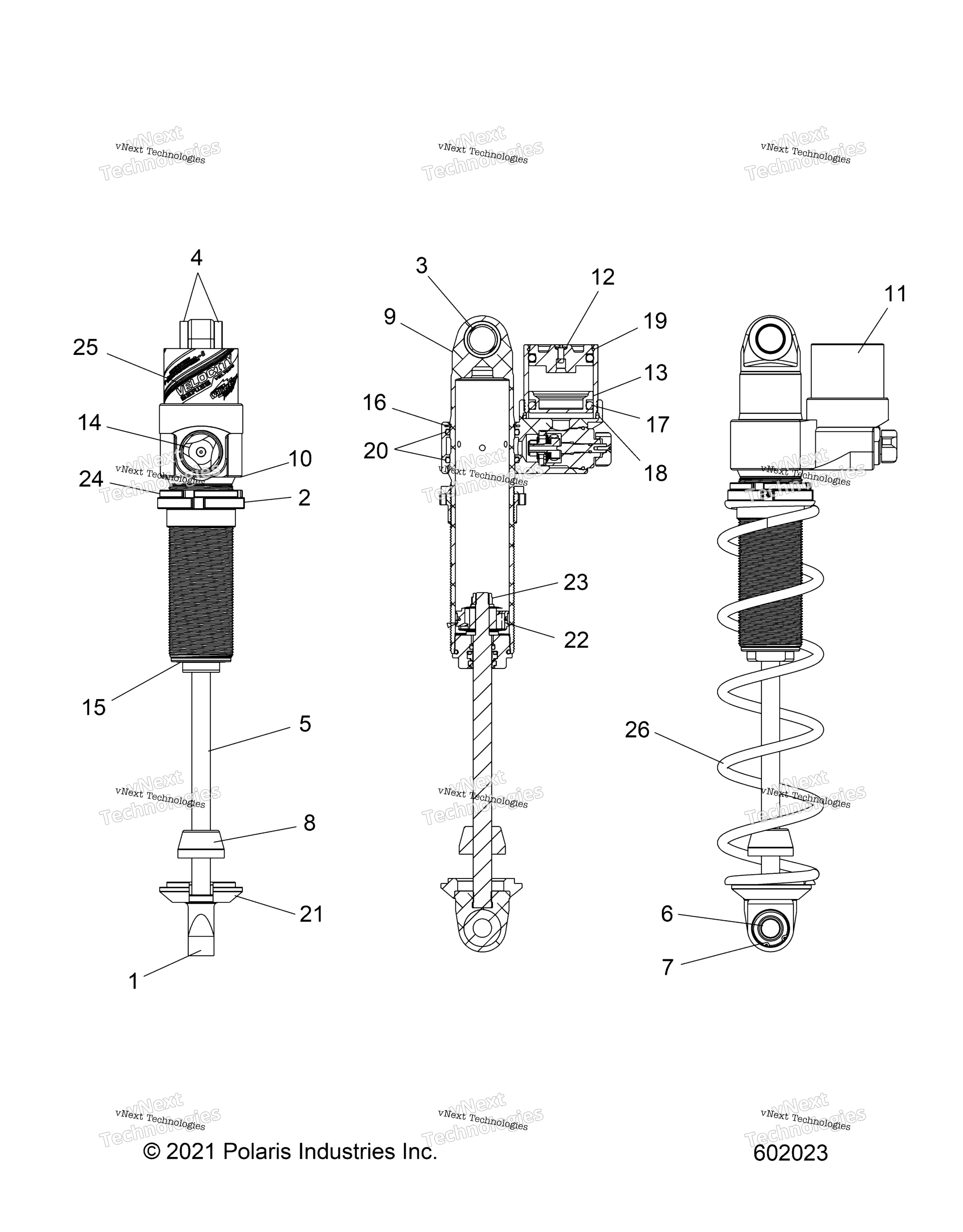 подвеска Shock, Ifs, Velocity