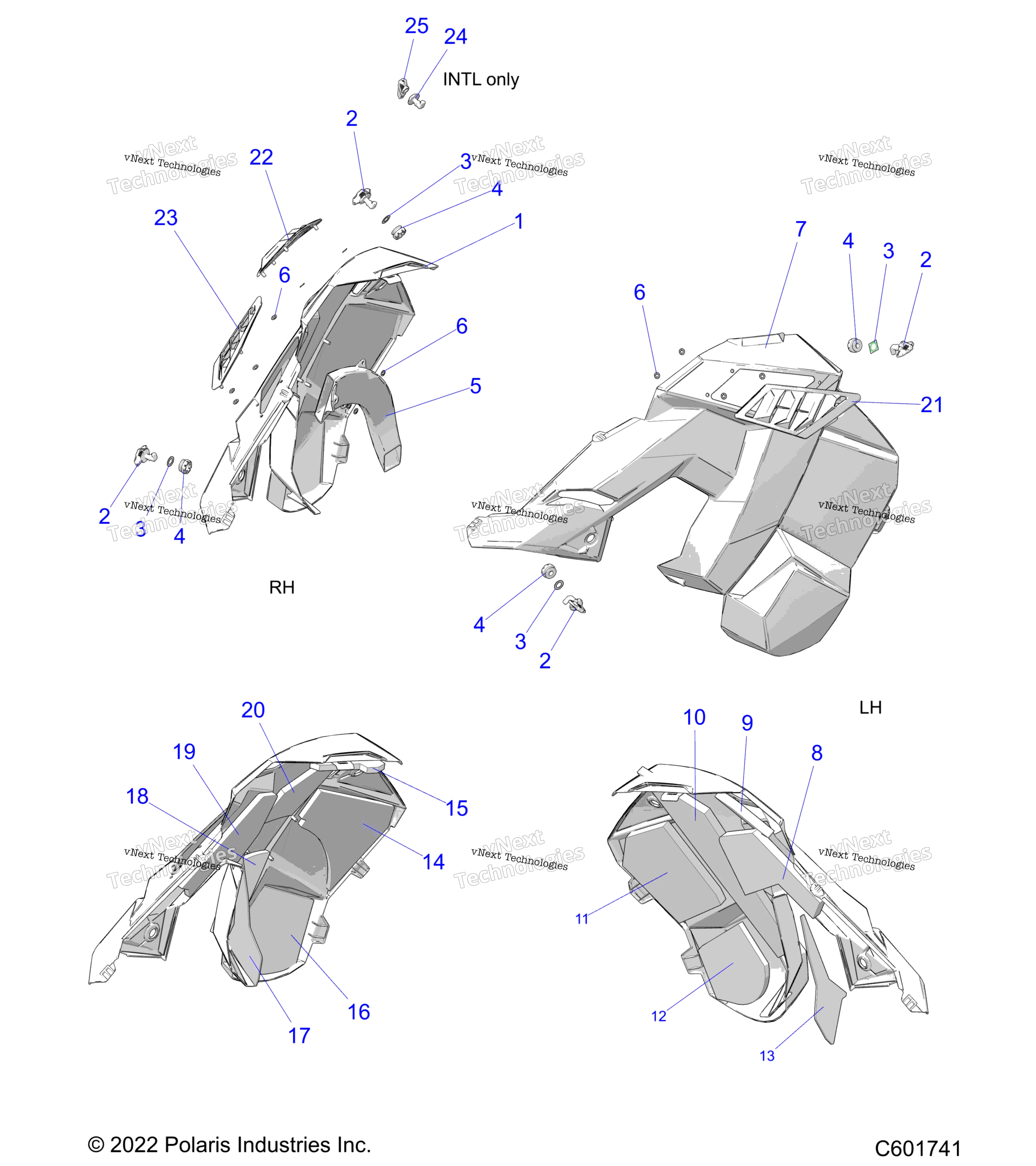 кузов Side Panels