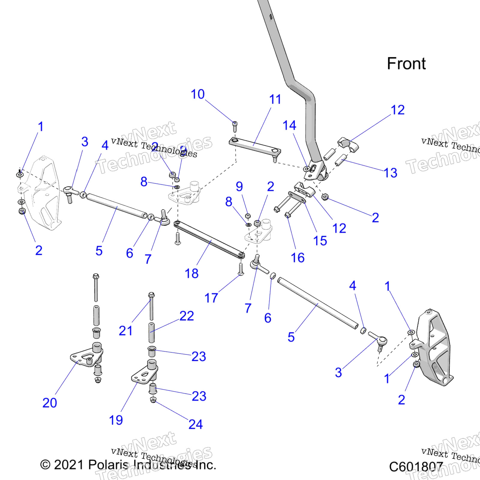 Steering, нижний