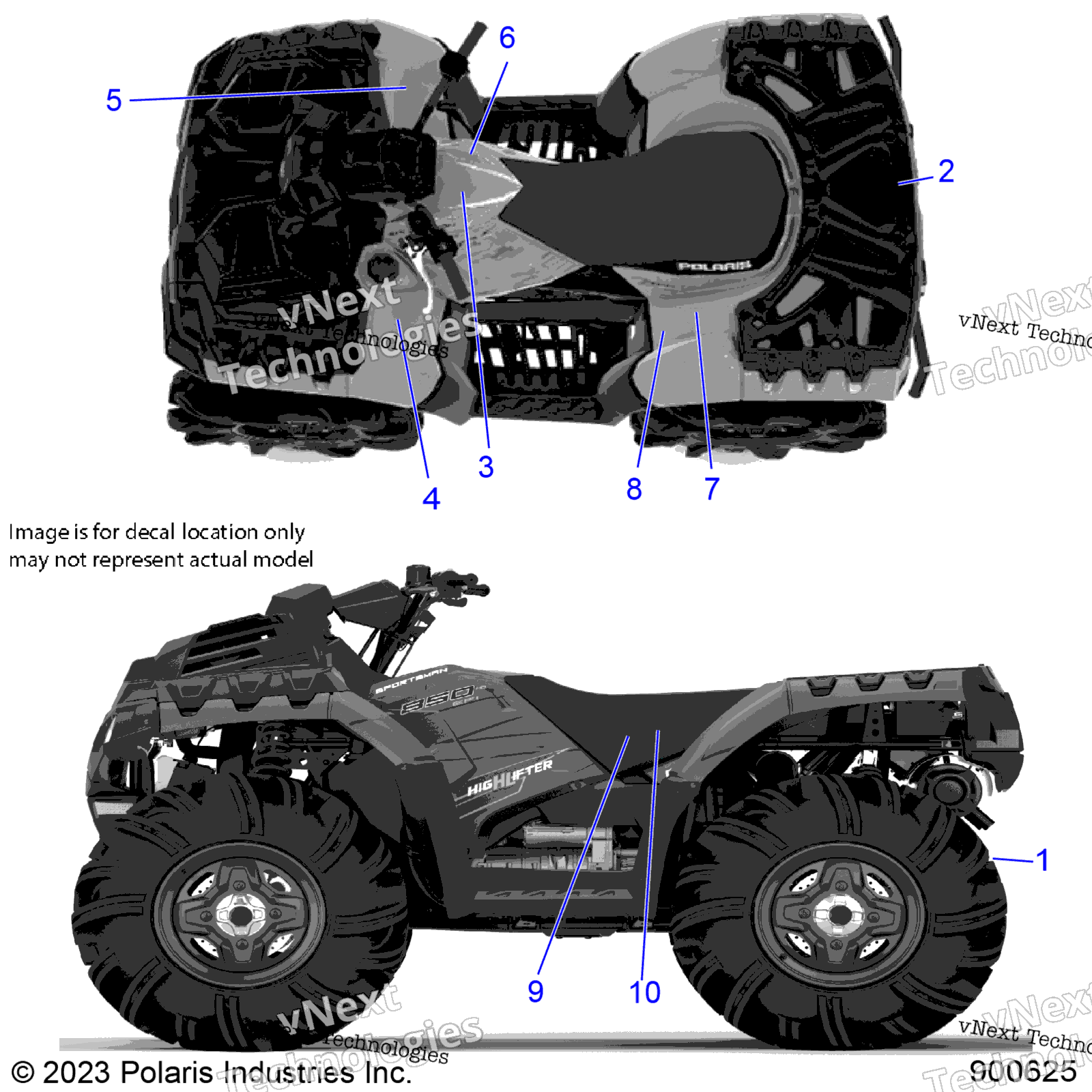 Body, наклейки Standard