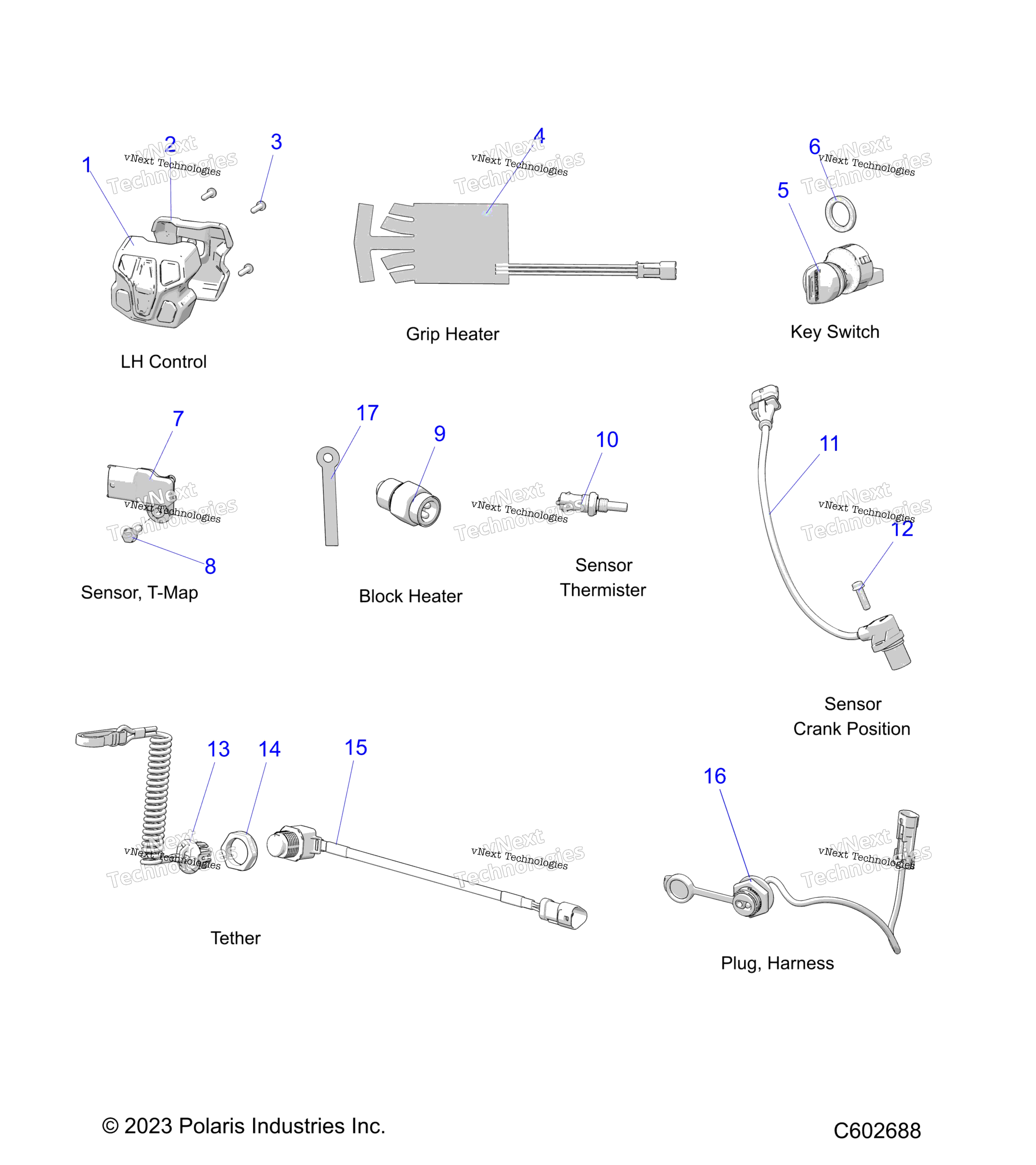 электрооборудование Switches, Sensors & Components 1