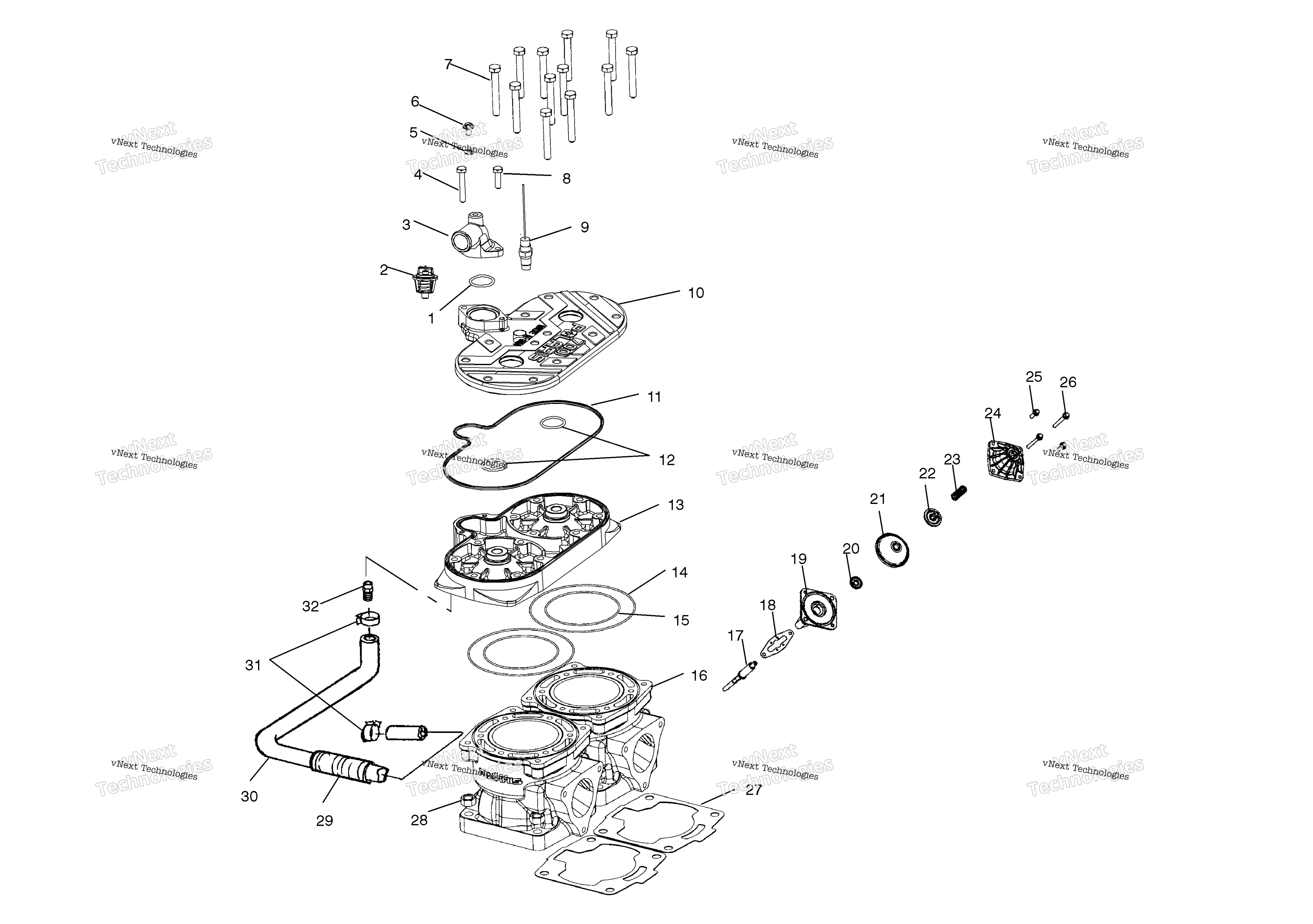 Цилиндр S03nk7cs/As03nl7cs/As03nk8cs/As03nl8cs/A