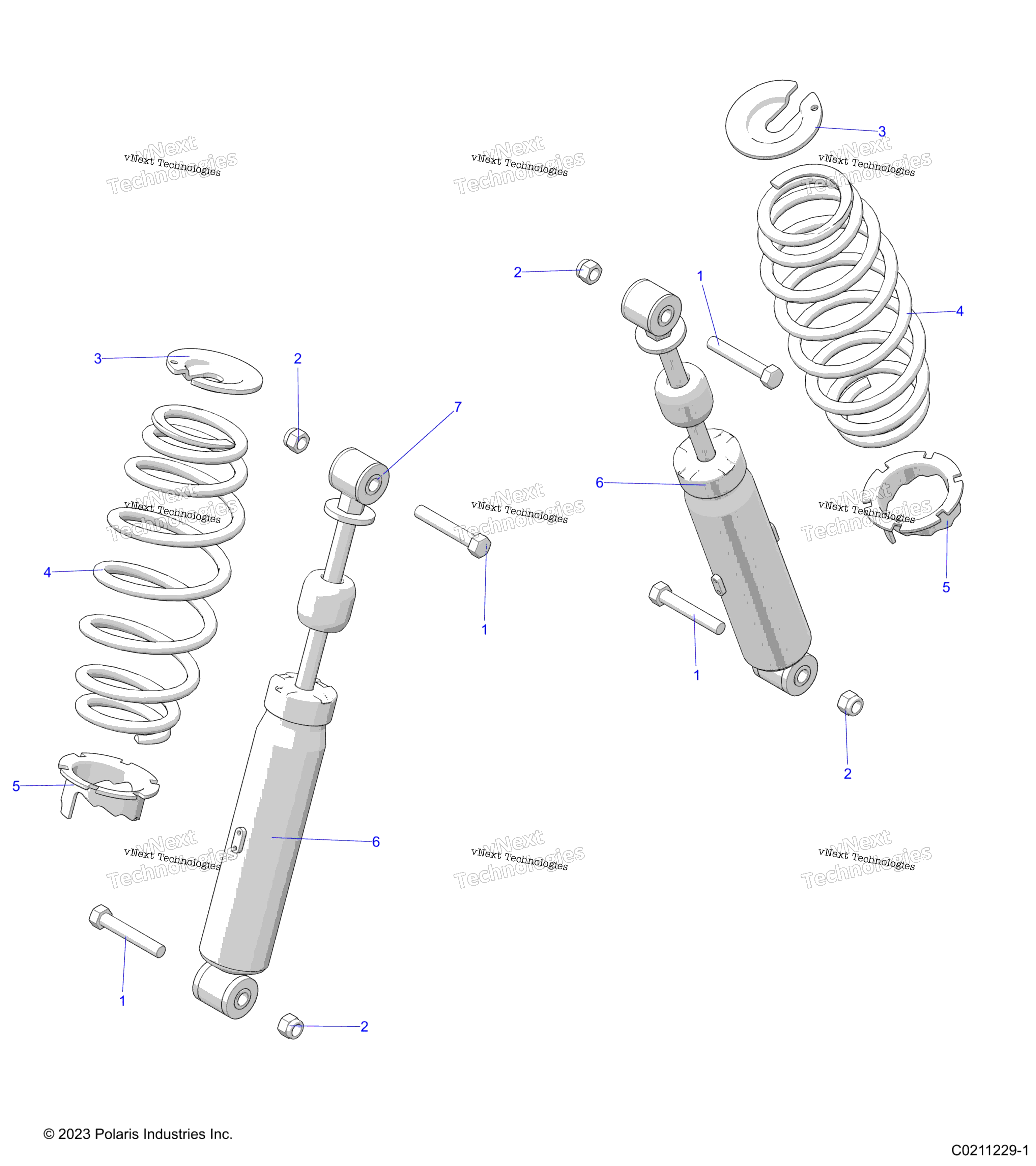 Подвеска, задний амортизатор & Mounting A24see57a1/A3/A6/A9/B1/B3/B6/B9