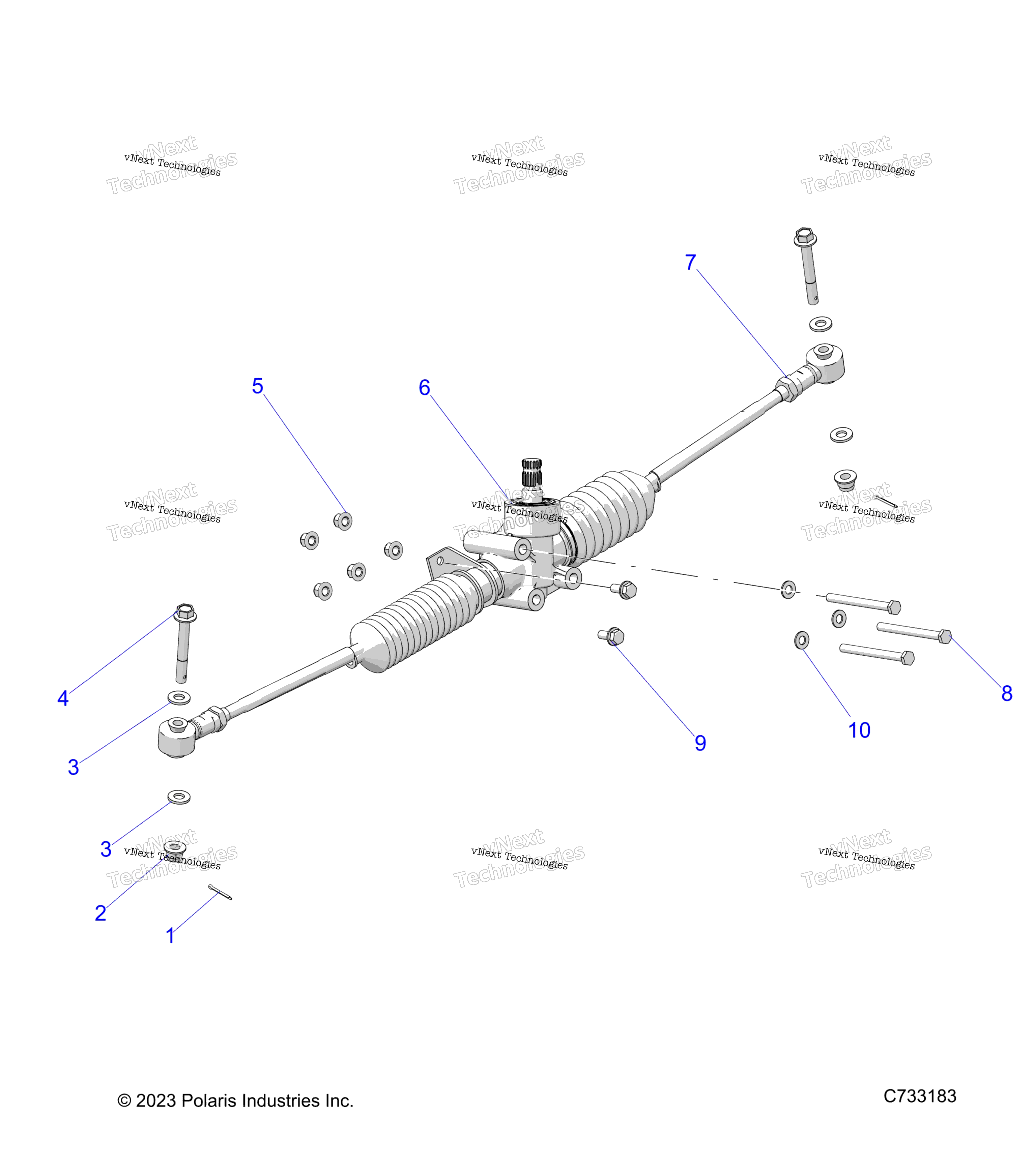 Steering, рулевое управление Asm. Eps