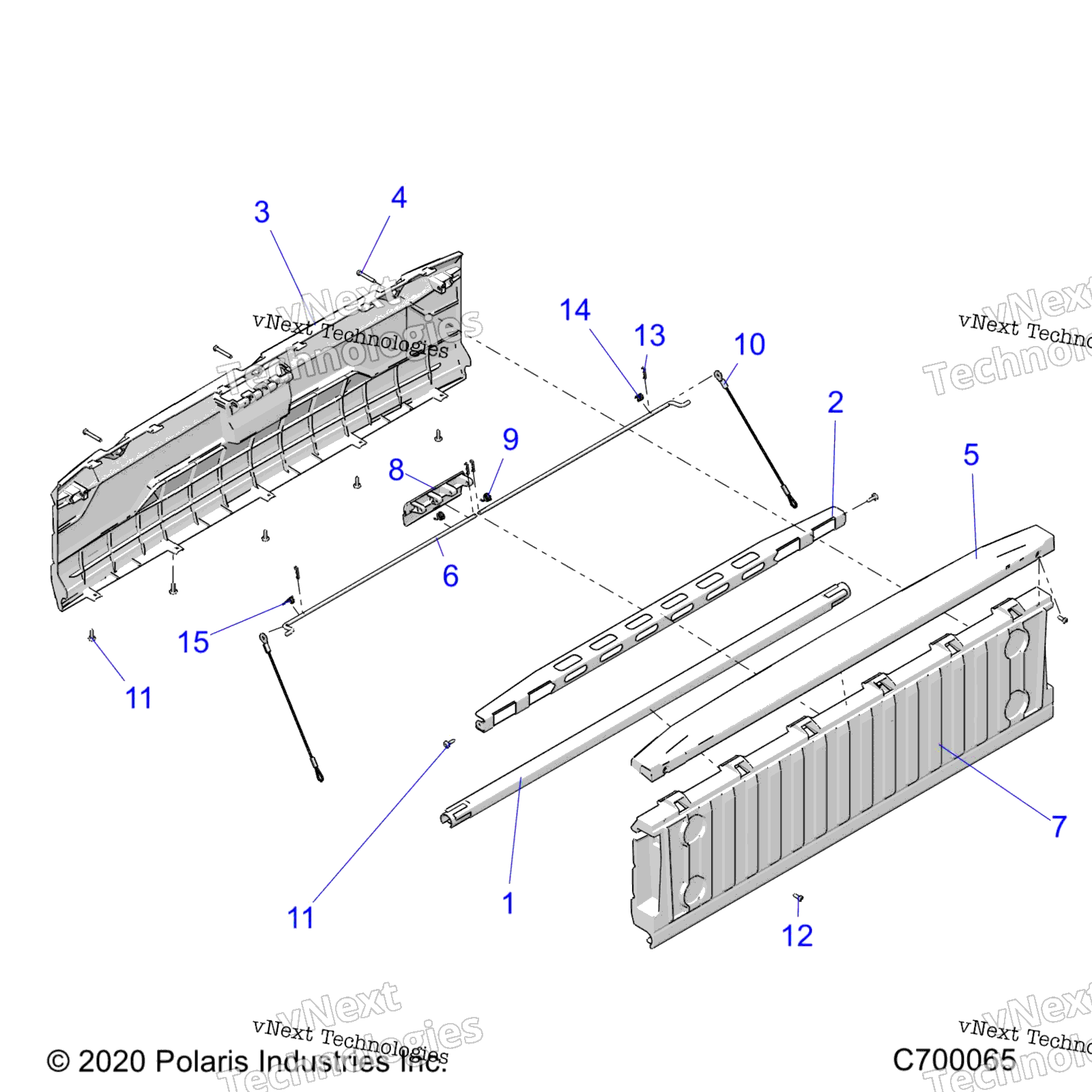 Body, Box, задний борт R21rsf99ak