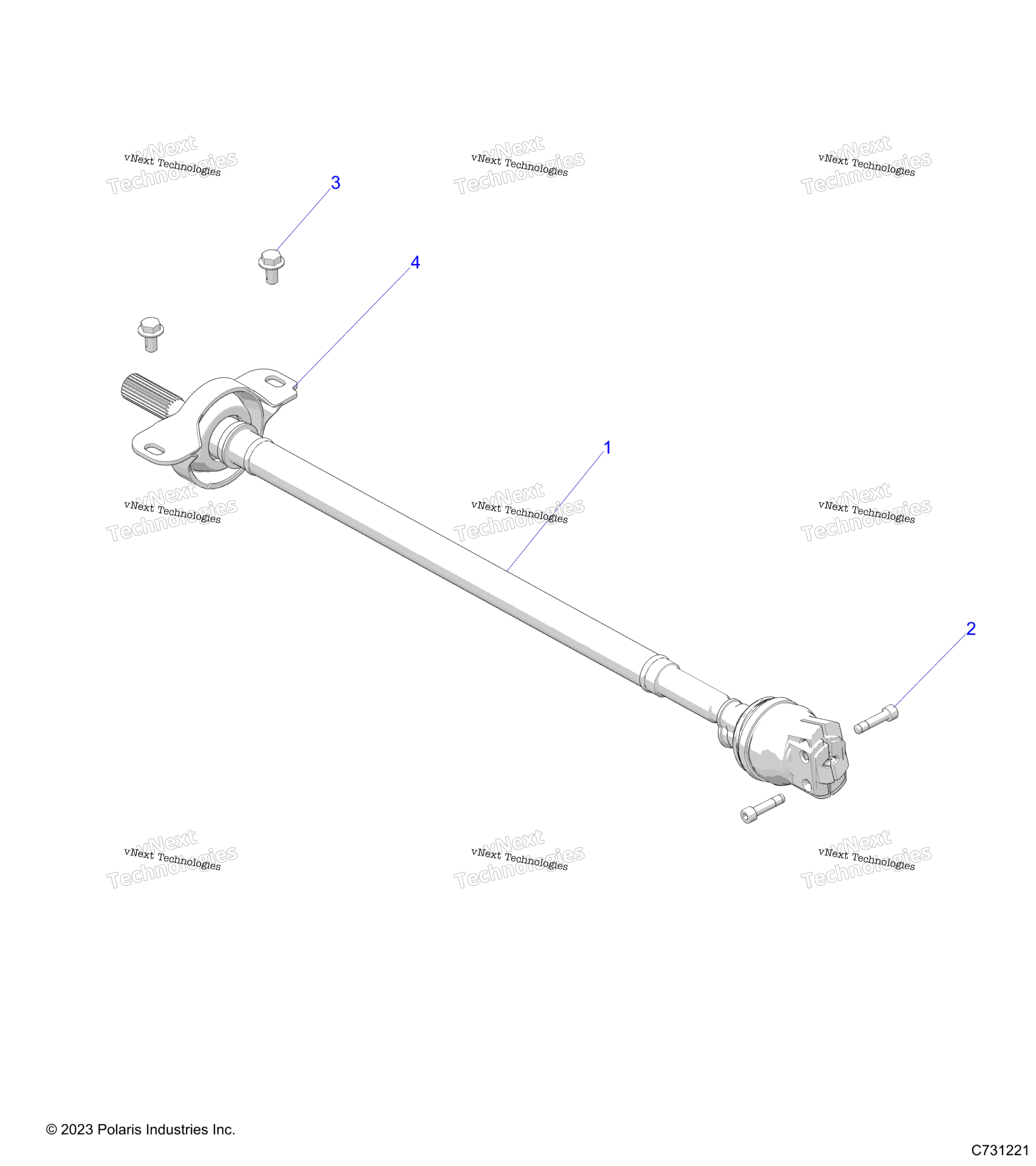 Трансмиссия, передний кардан R23e3gc3fd/Sc3cd/Sc3fd