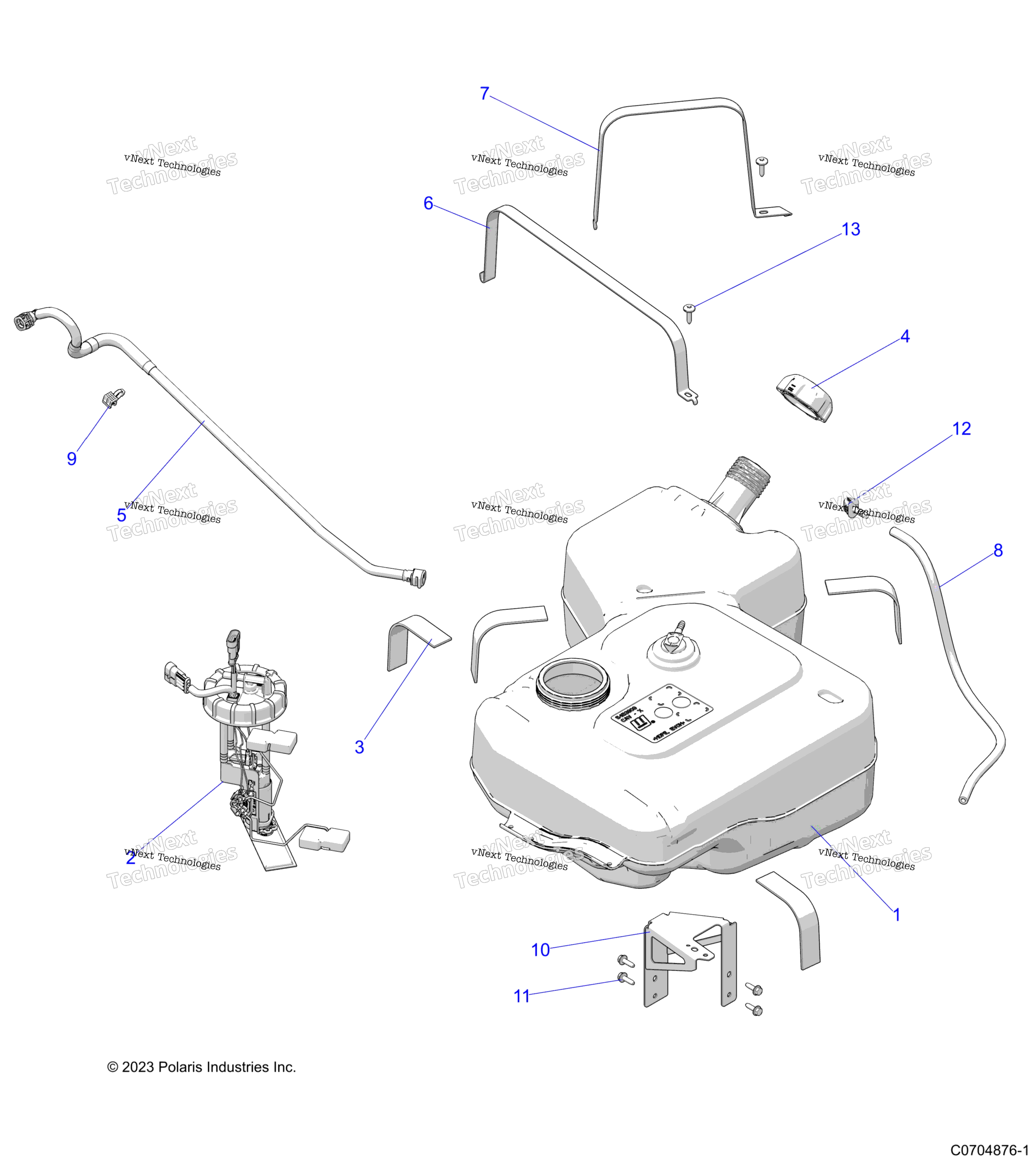 топливный System, бак R24rry99aj / Ak / Az / A9