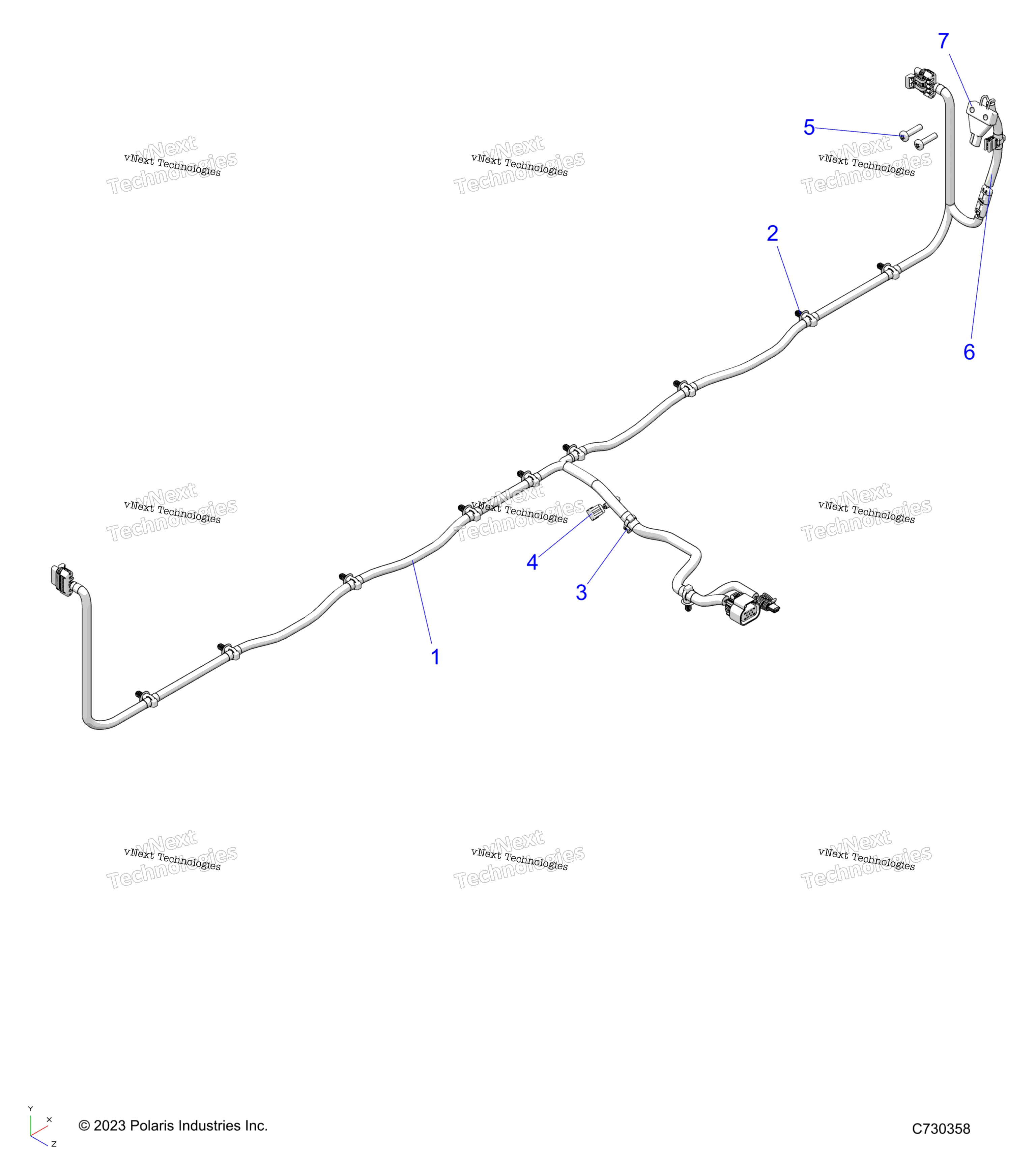 Electrical, провод Harness, Box