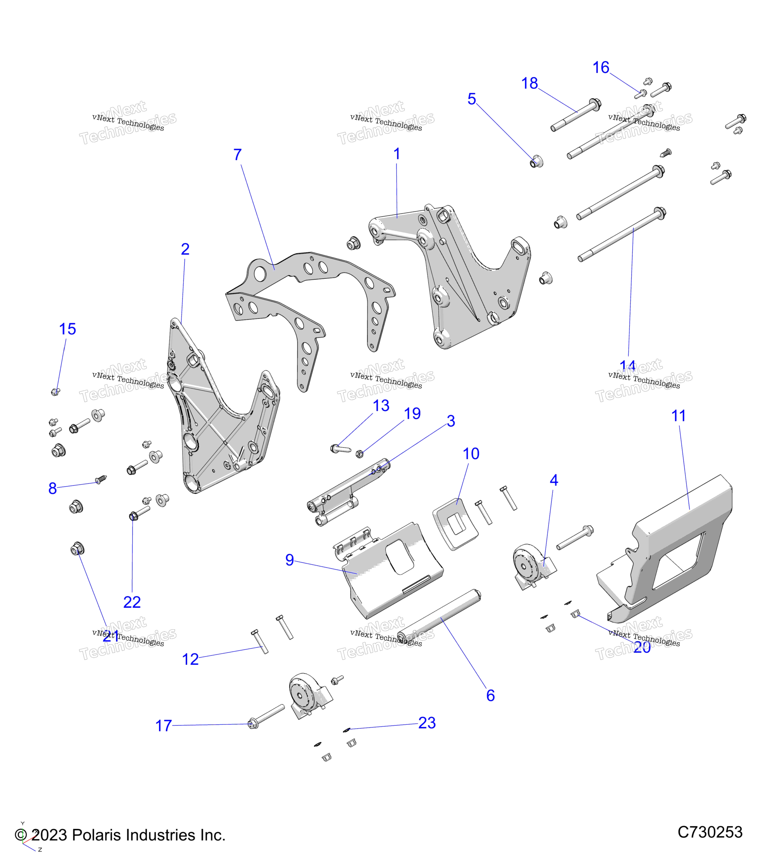 электрооборудование Motorev, Mount