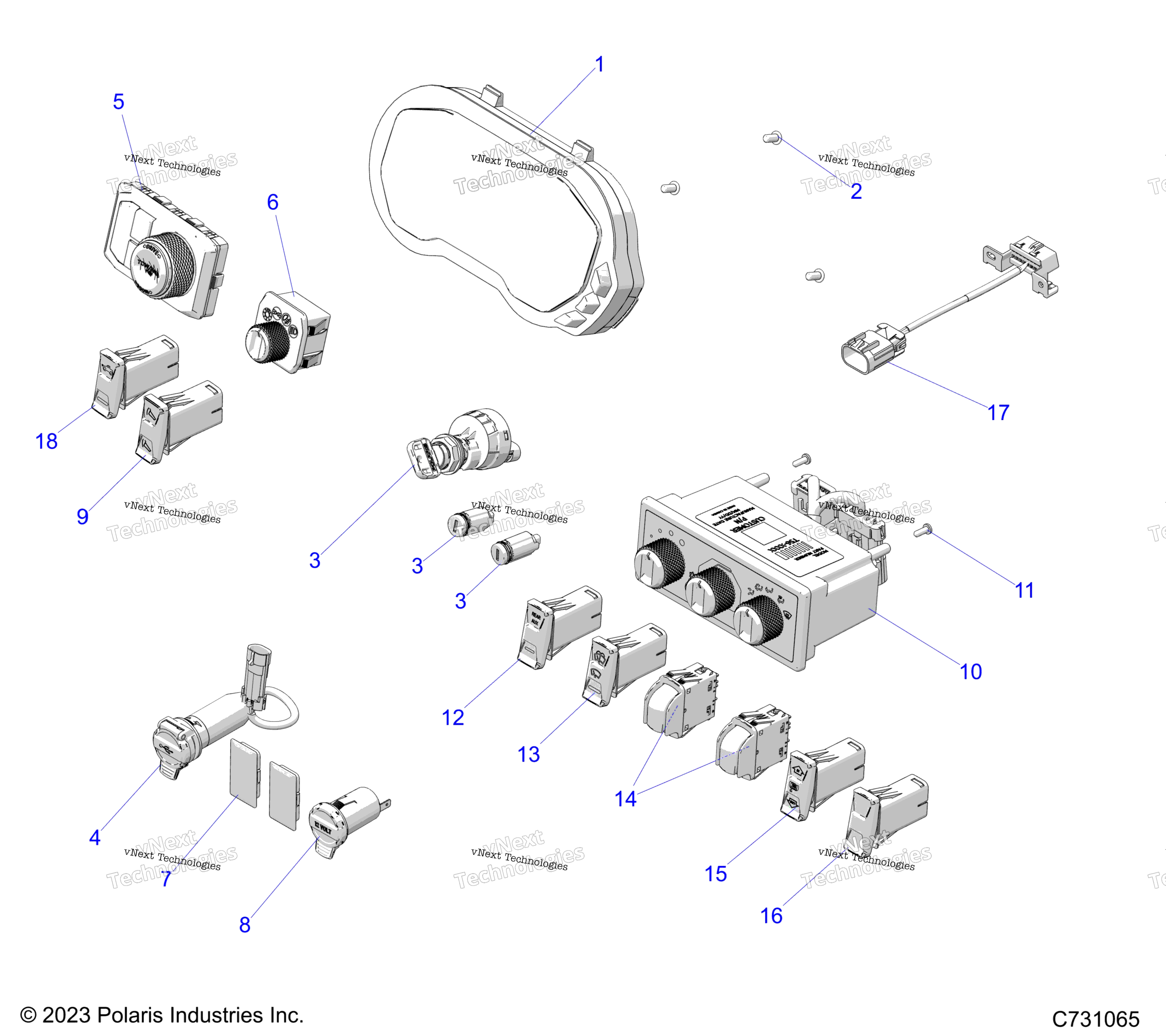 Electrical, панель Components