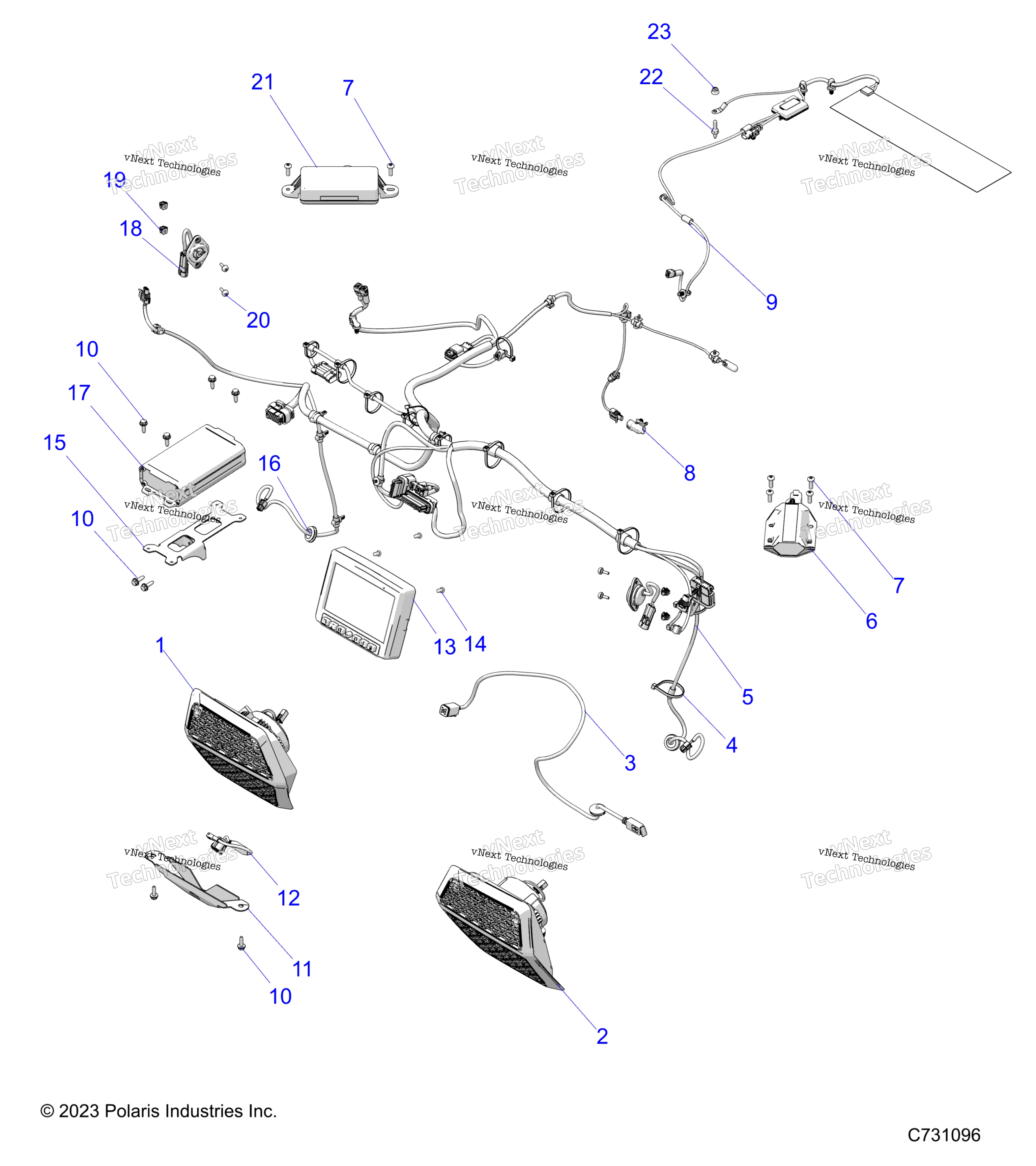 Electrical, панель Components, Ride Command