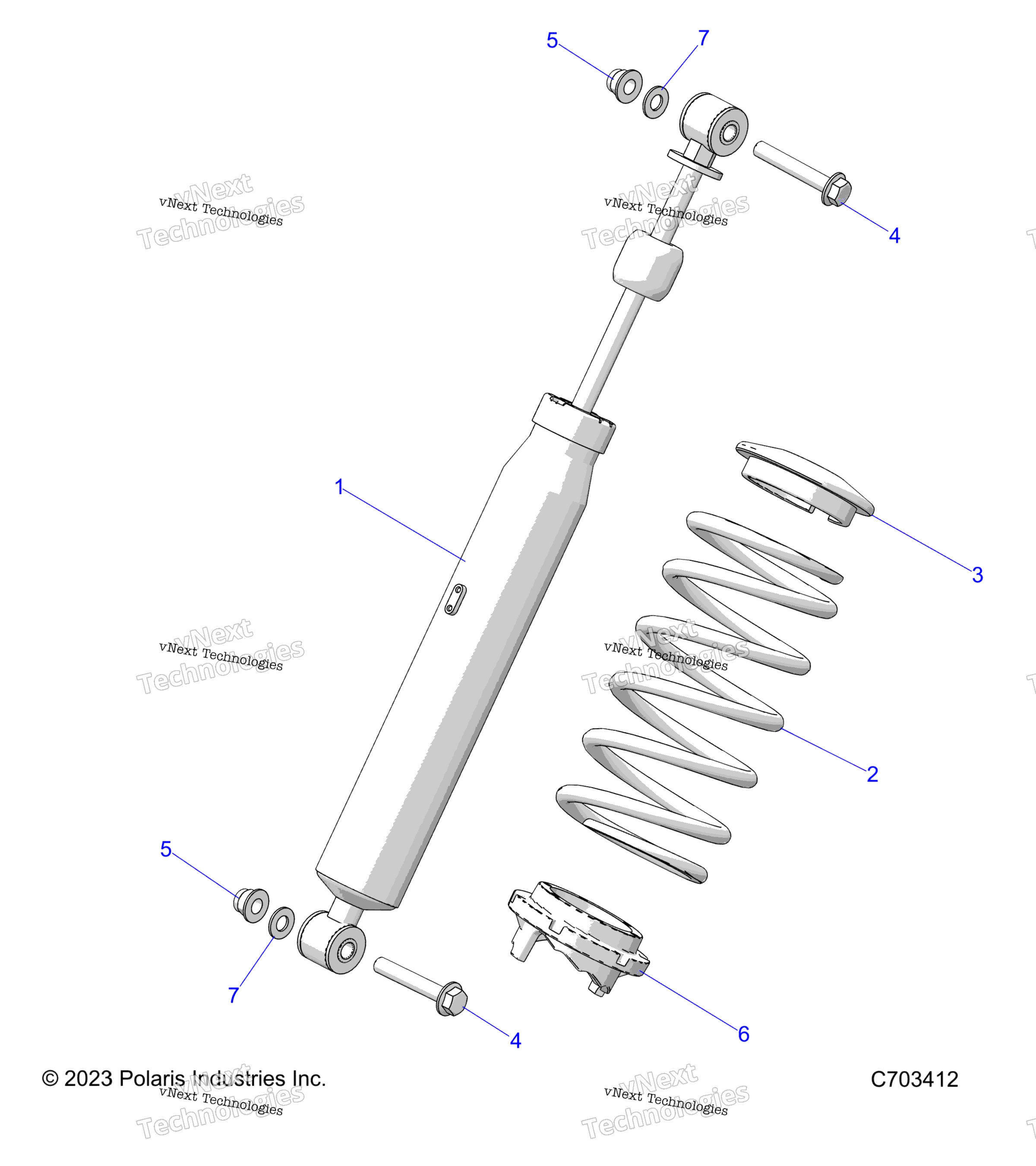Подвеска, передний амортизатор Suspension, Front Control Arms
