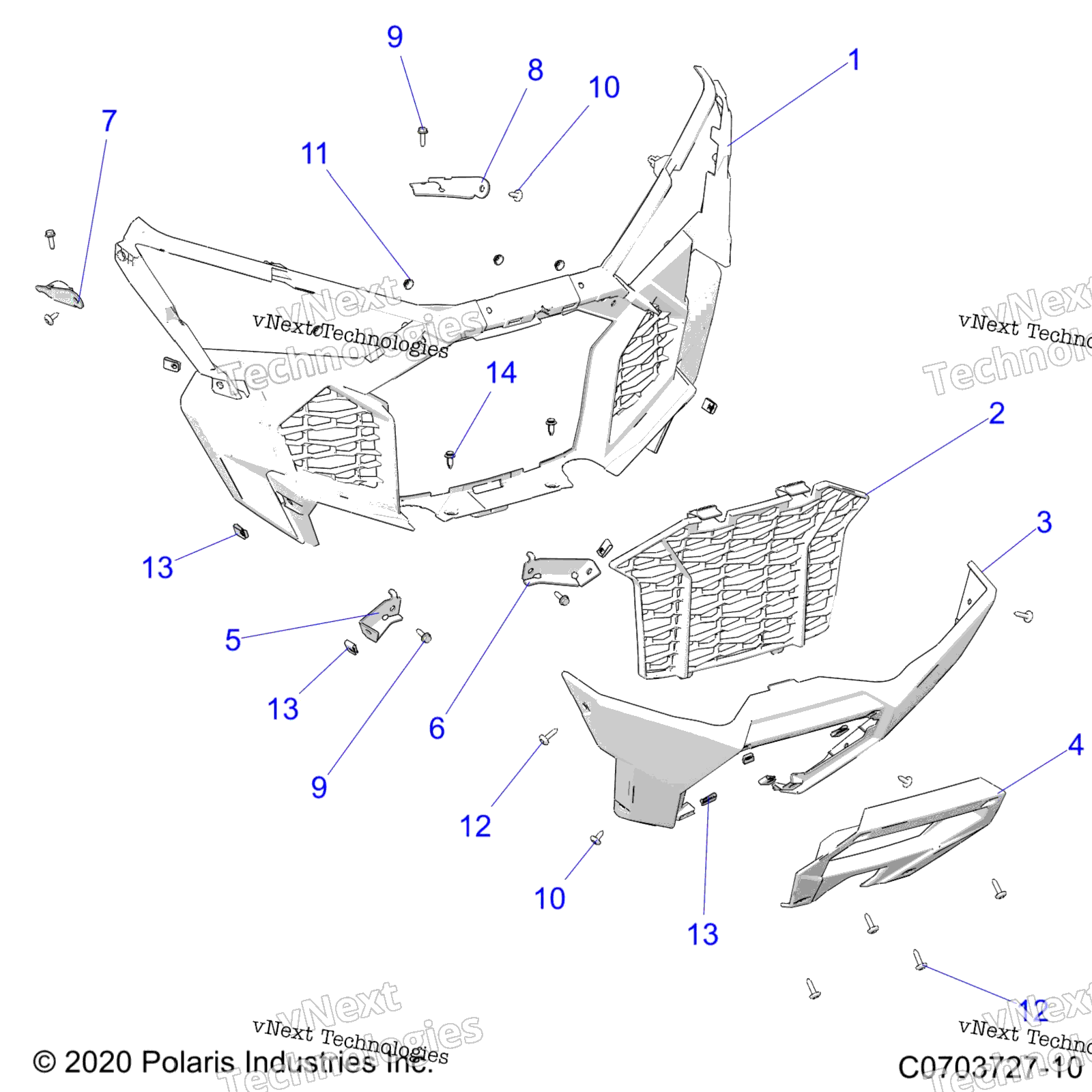 Body, передний Bumper