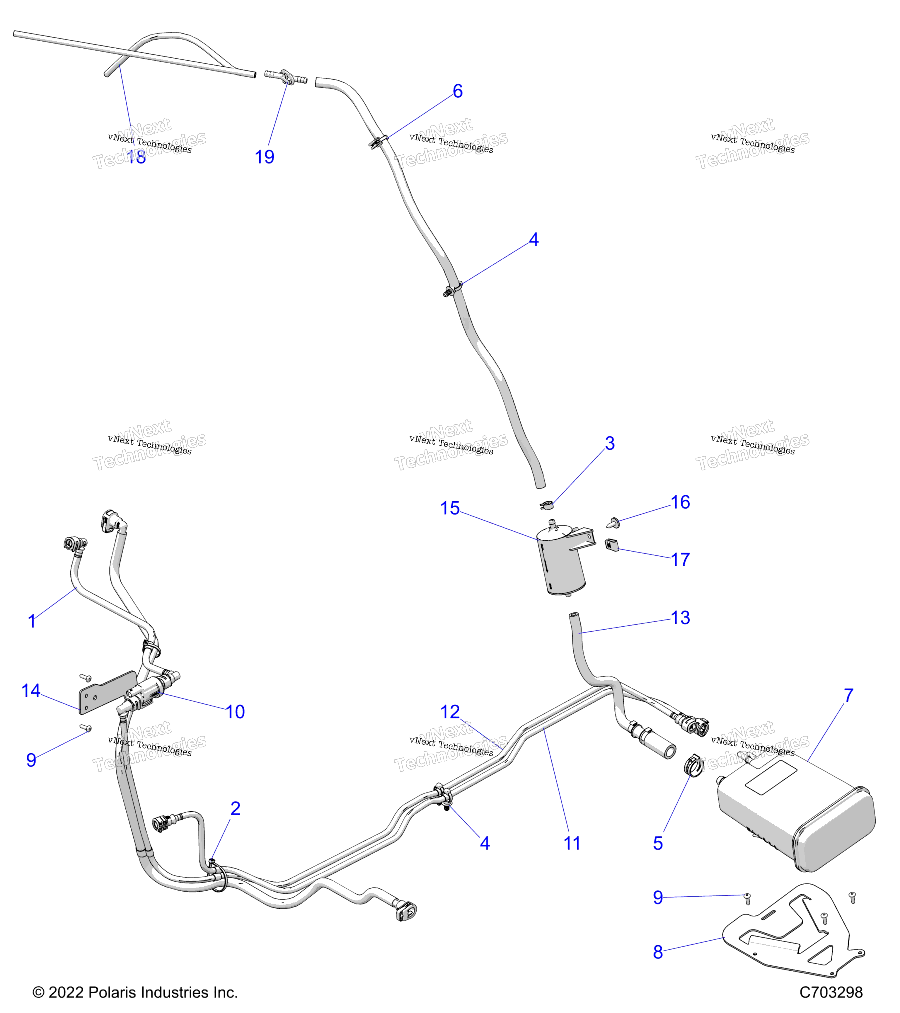 топливный System, топливный Lines, Evap Z24rgc2kbh