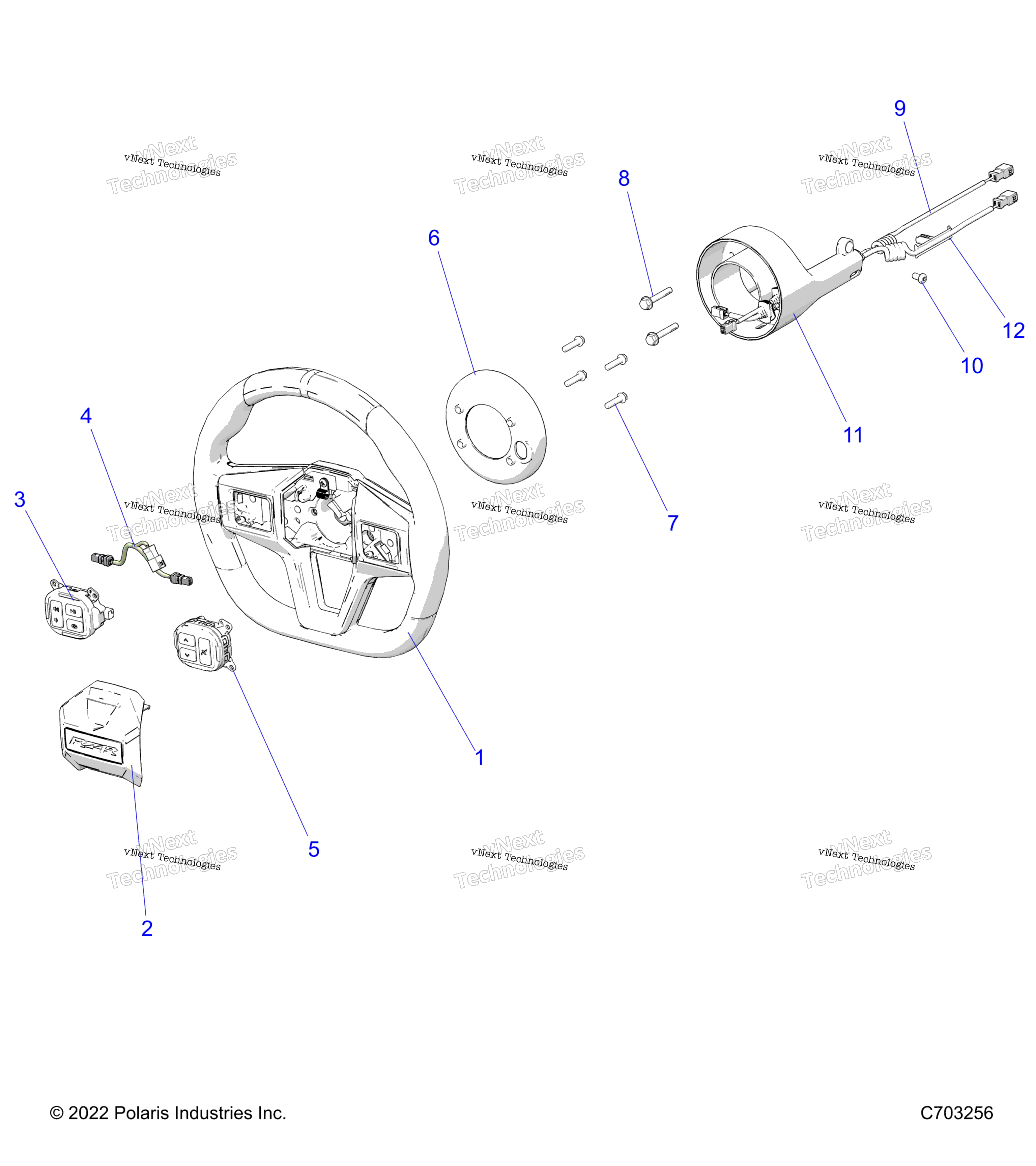 Steering, колесо