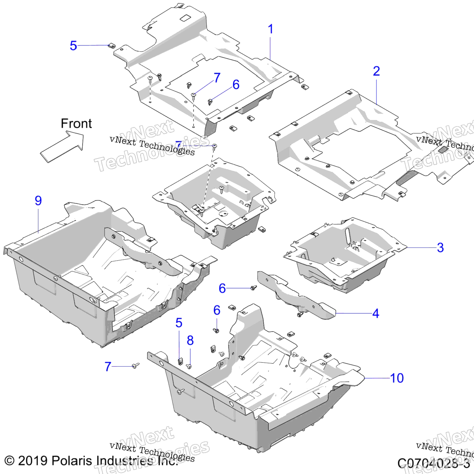 Body, Floor Panels, задний Z24r4e92a / 92B
