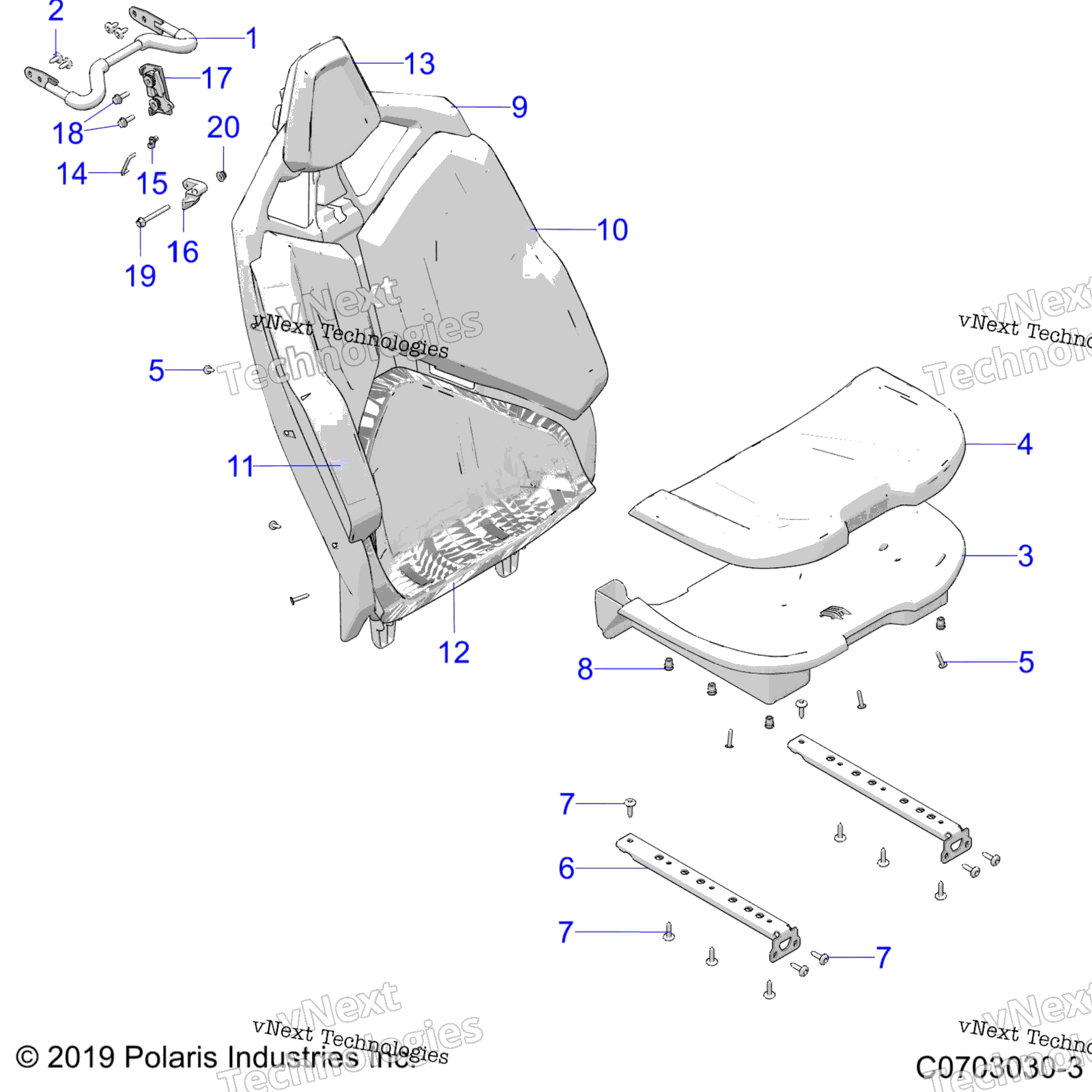 Кузов, сиденье Asm., Rear, Standard Z24r4e92a/92B