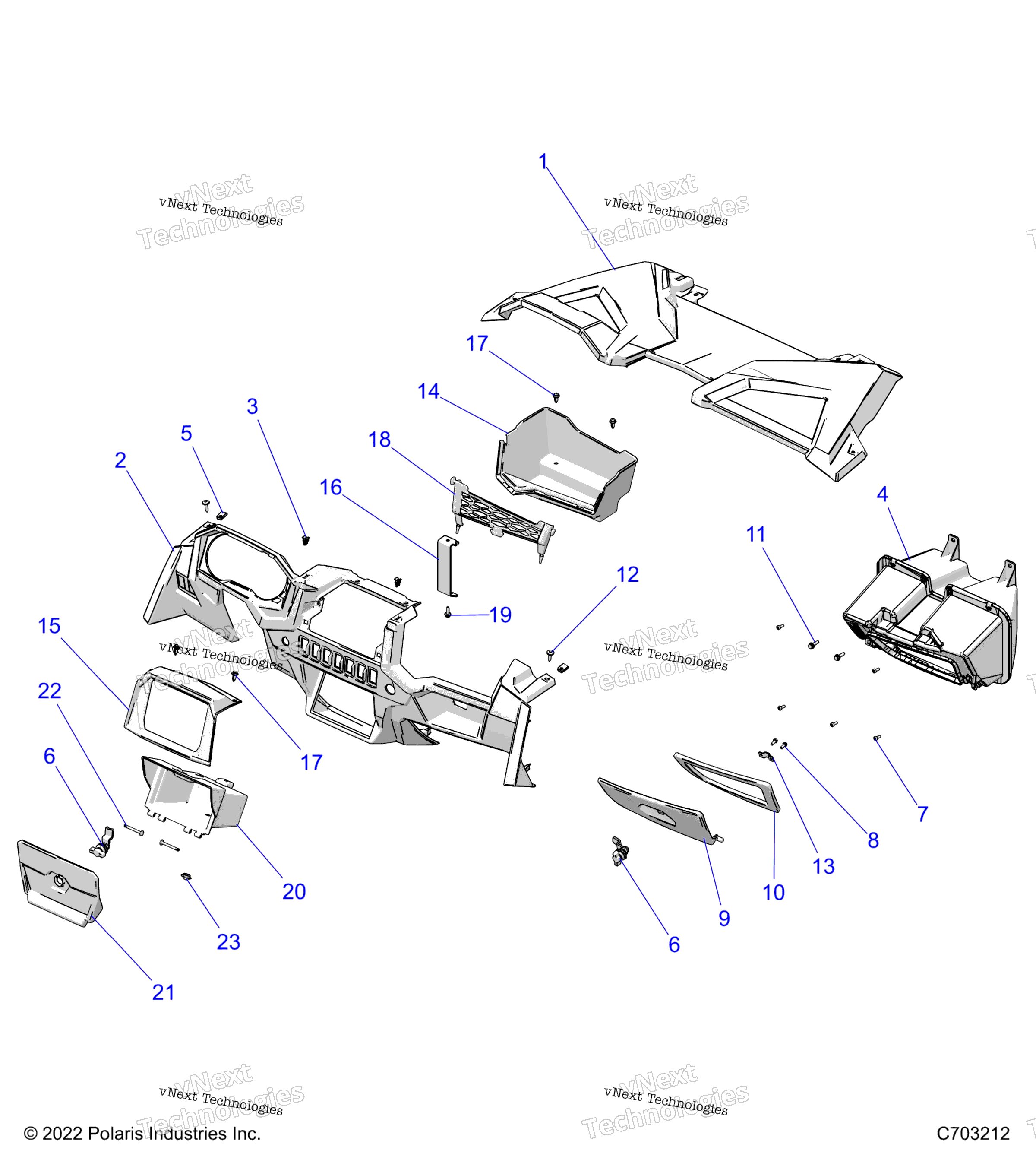 Кузов, панель приборов And Glovebox Rc Z24ask99a5