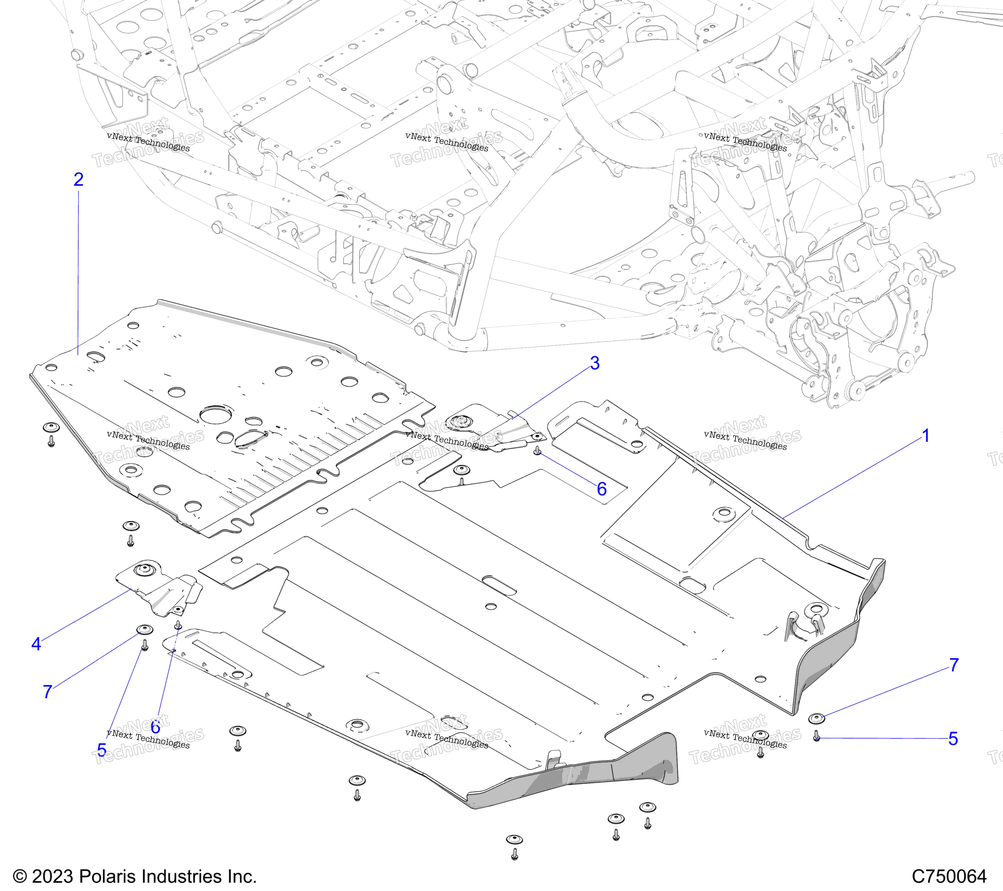 Chassis, Skid Plates Z24gae92a / 92B